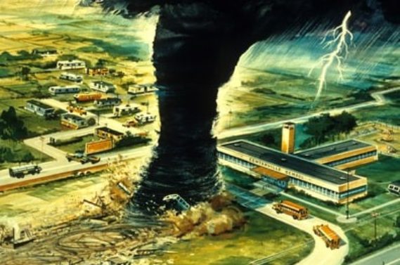 It withstood an F-5 tornado without a loss