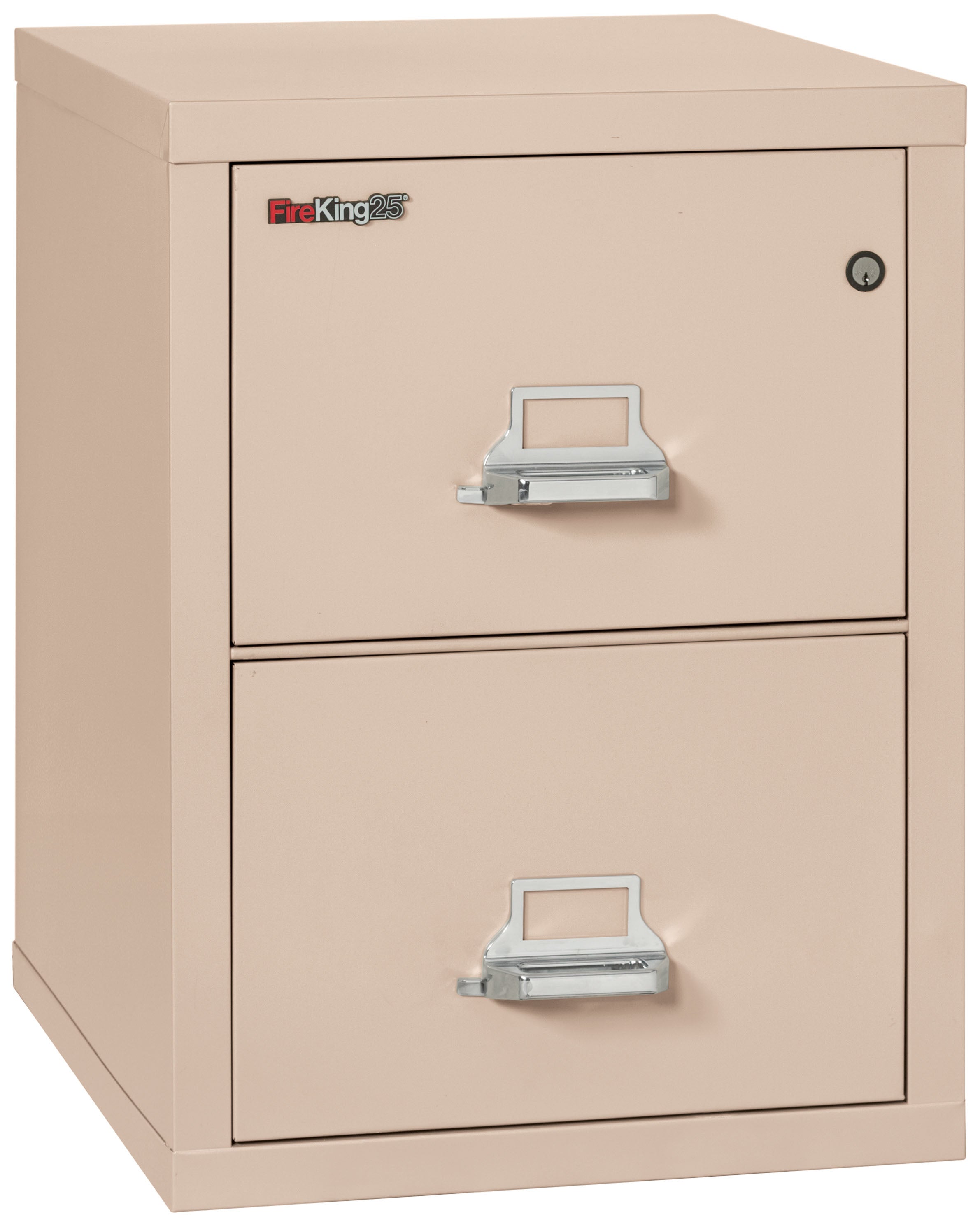 FireKing High Security - 25" Deep Vertical File Cabinet - 2 or 4 Drawers - Multiple Colors