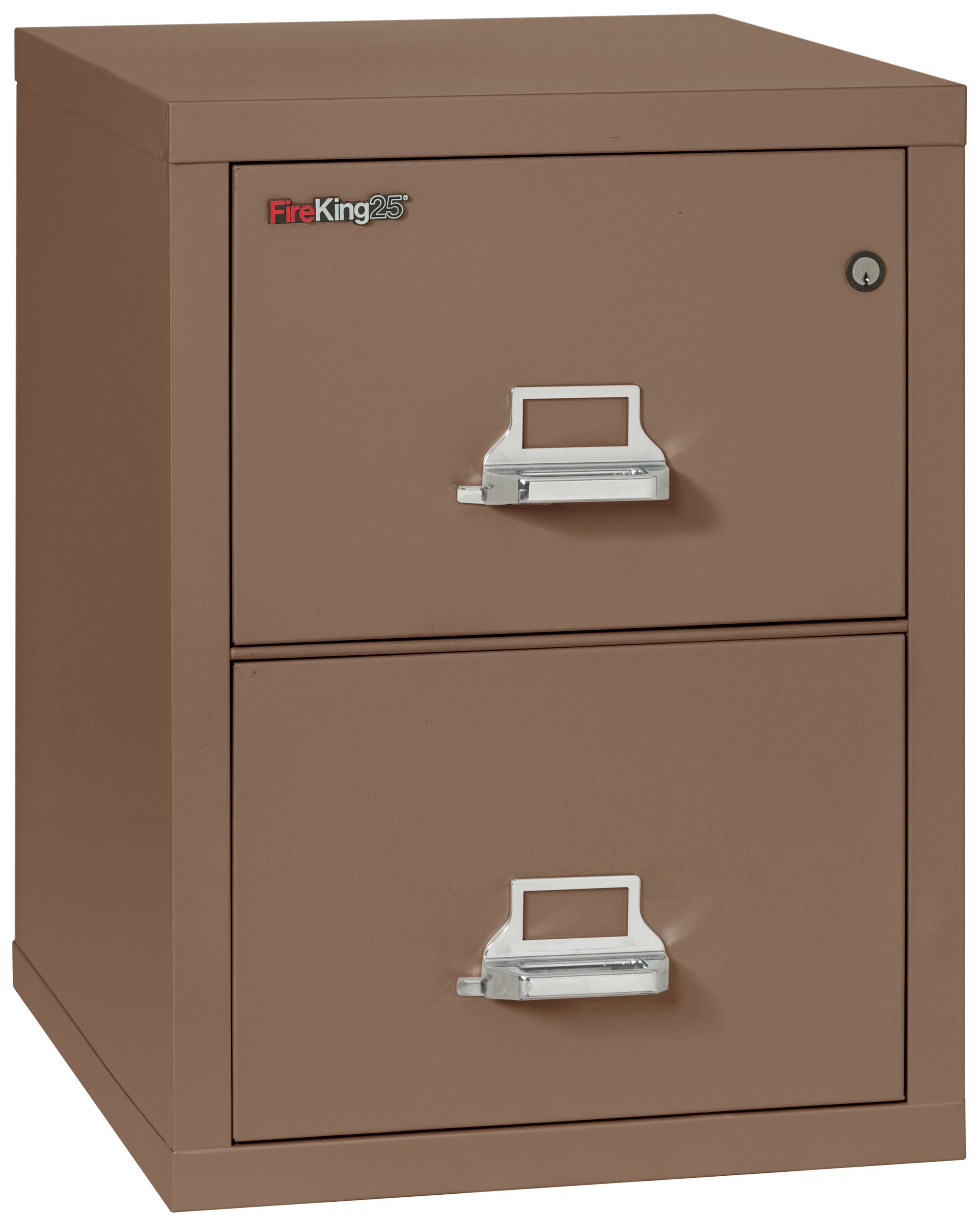 FireKing High Security - 25" Deep Vertical File Cabinet - 2 or 4 Drawers - Multiple Colors