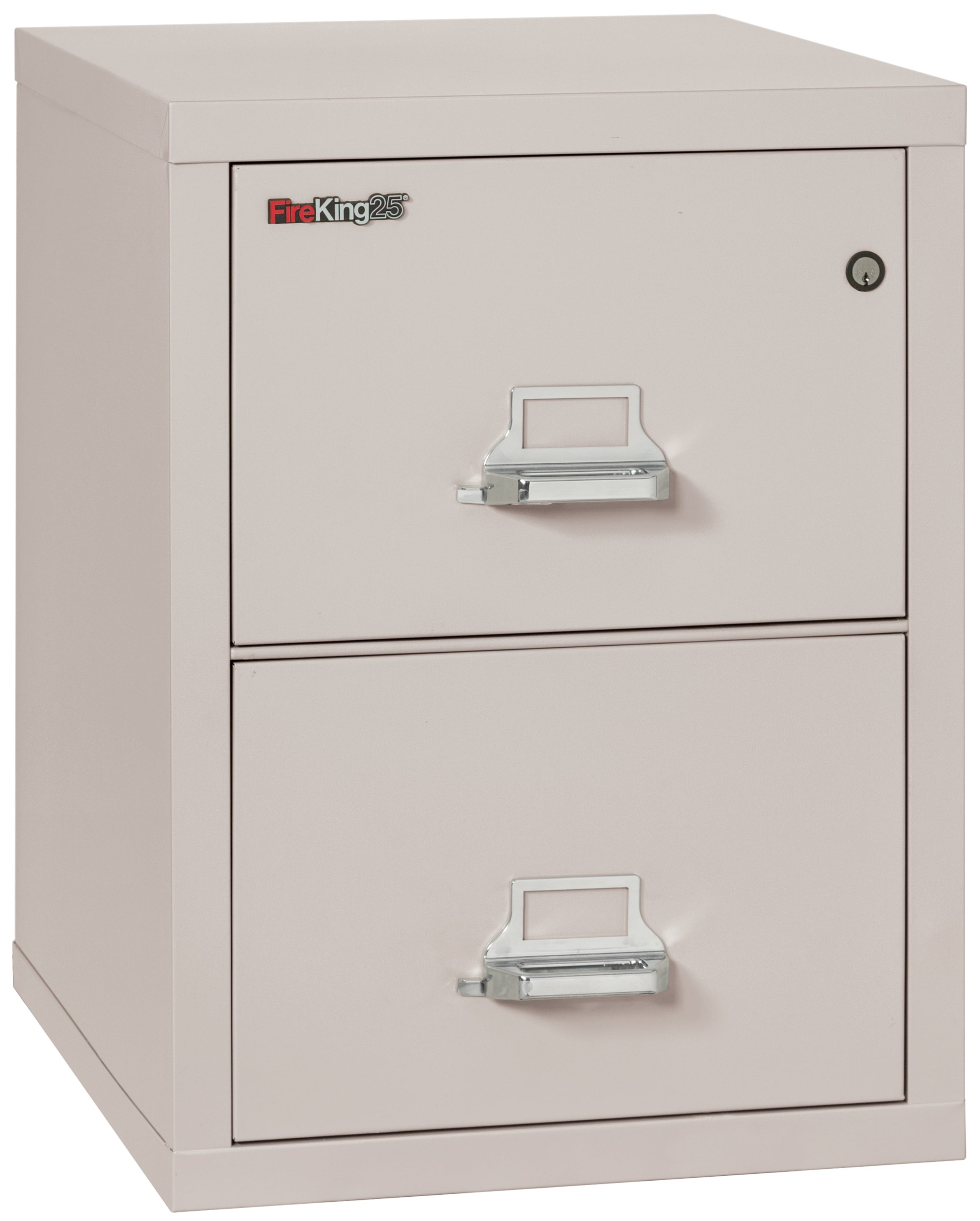 FireKing High Security - 25" Deep Vertical File Cabinet - 2 or 4 Drawers - Multiple Colors