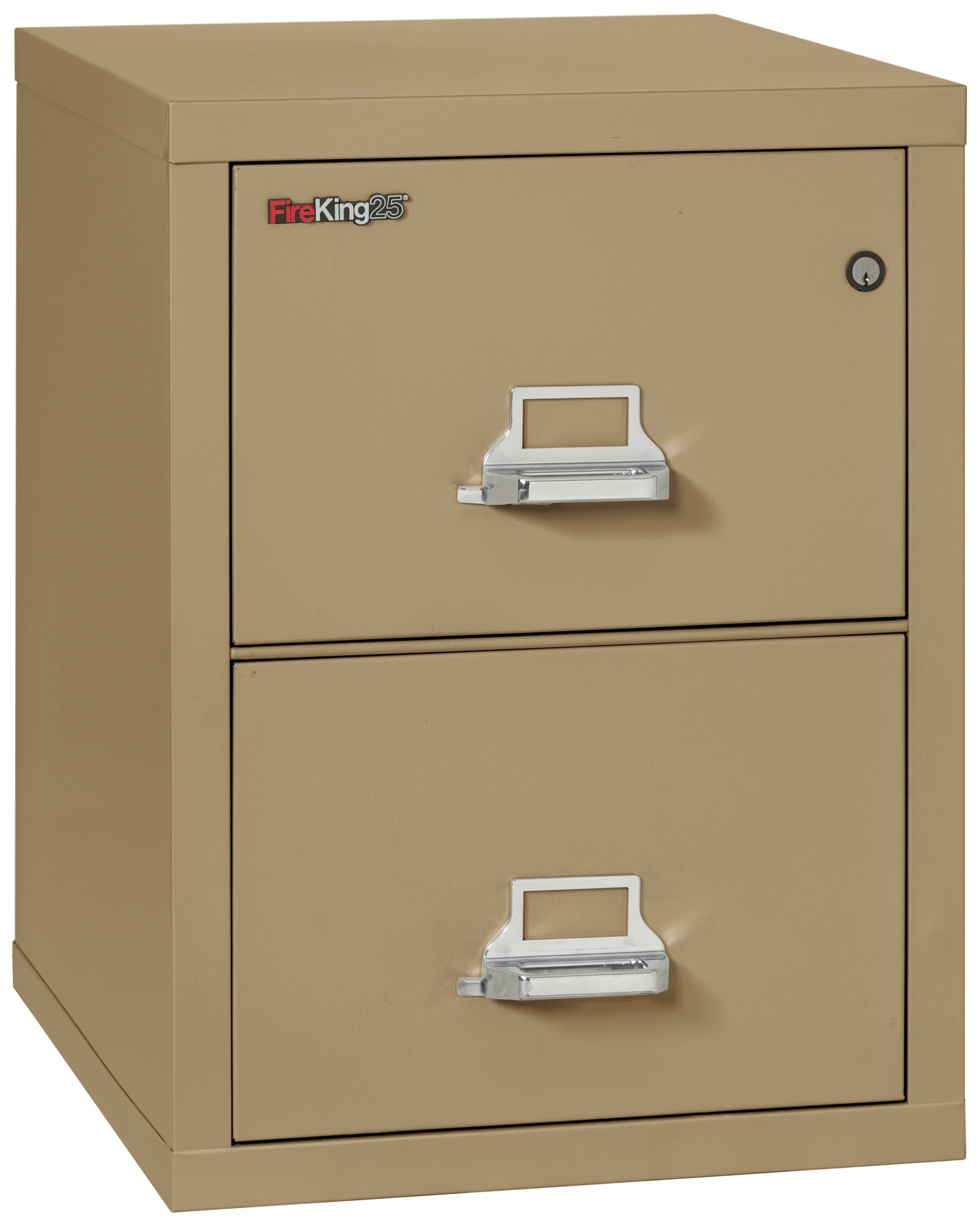FireKing High Security - 25" Deep Vertical File Cabinet - 2 or 4 Drawers - Multiple Colors