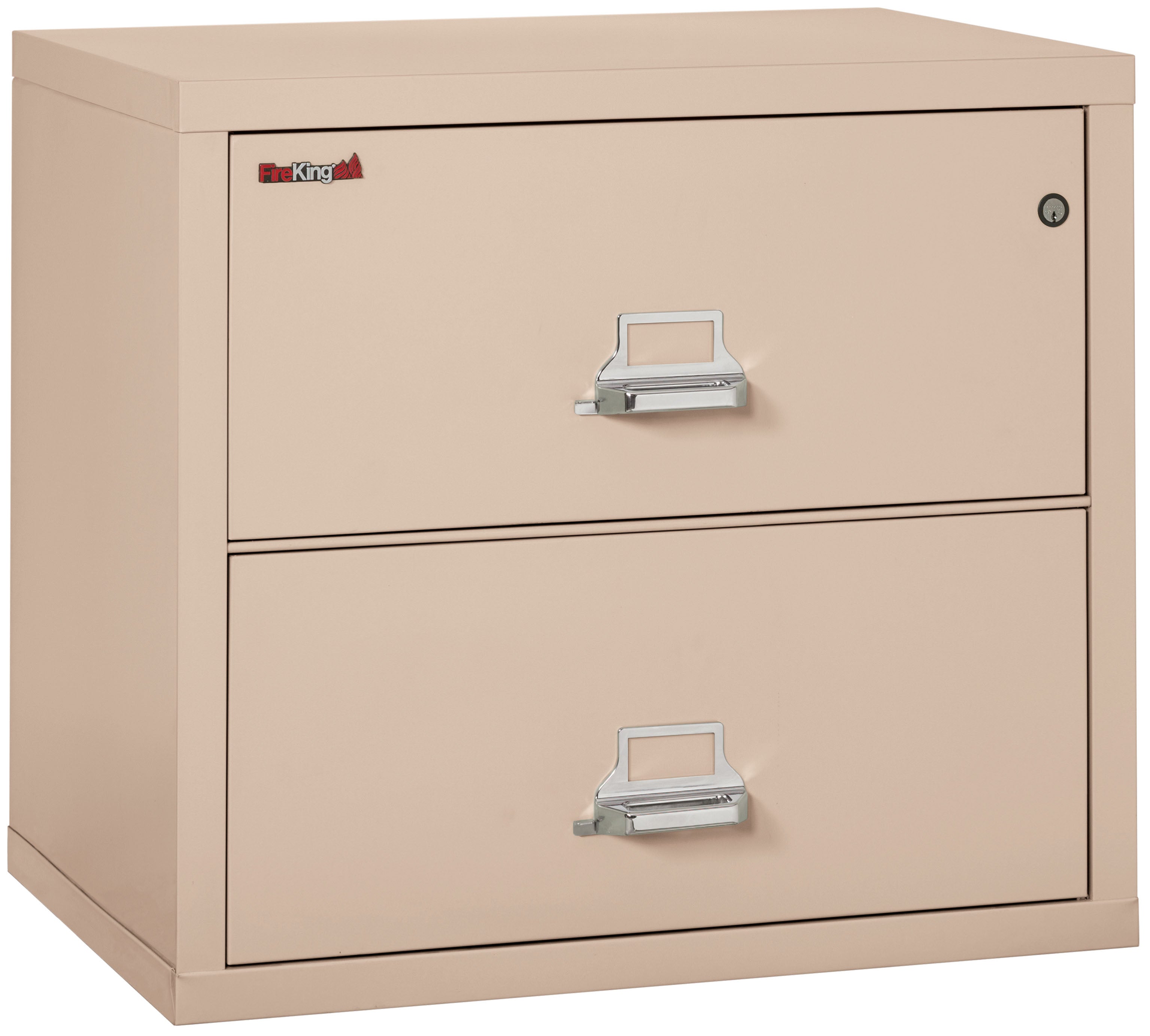 FireKing Classic Lateral File Cabinet - 1-Hour Fire-Rated & High Security - 2, 3, or 4 Drawers - Multiple Colors