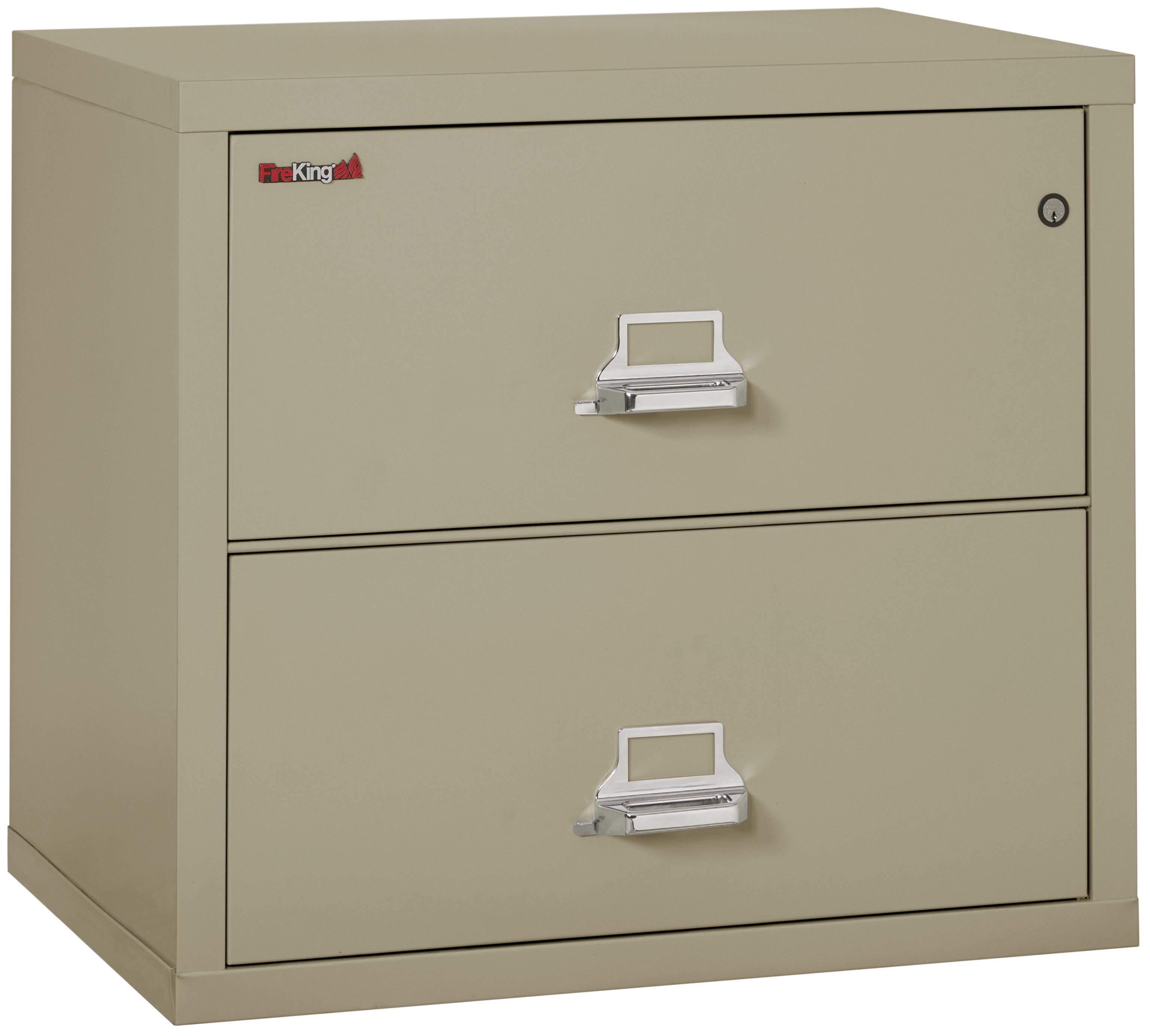 FireKing Classic Lateral File Cabinet - 1-Hour Fire-Rated & High Security - 2, 3, or 4 Drawers - Multiple Colors