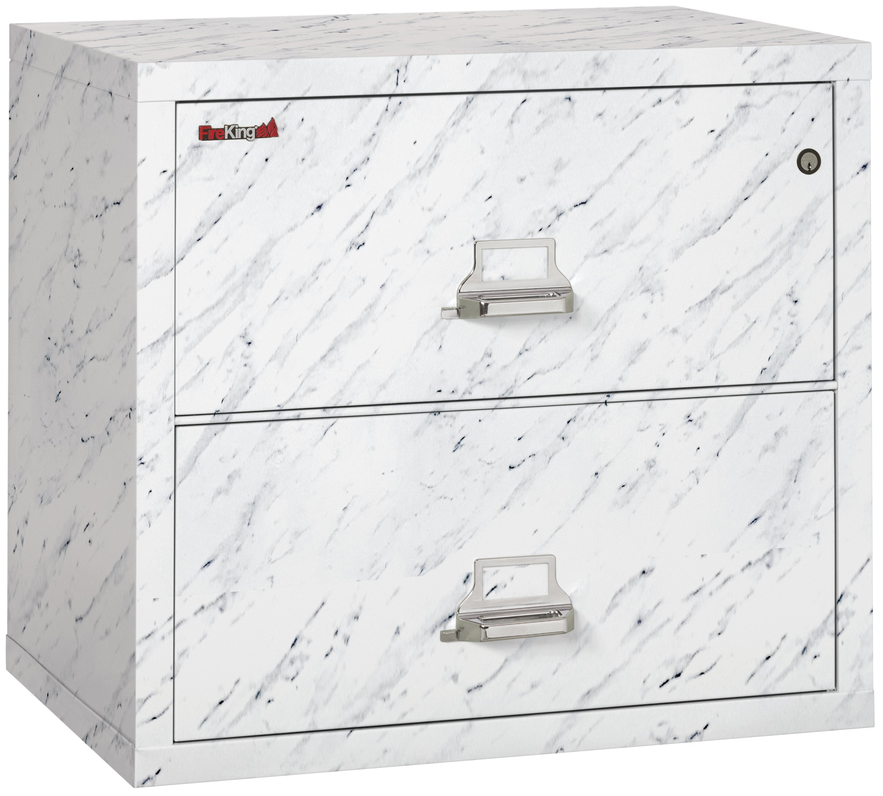 FireKing Classic Lateral File Cabinet - 1-Hour Fire-Rated & High Security - 2, 3, or 4 Drawers - Multiple Colors