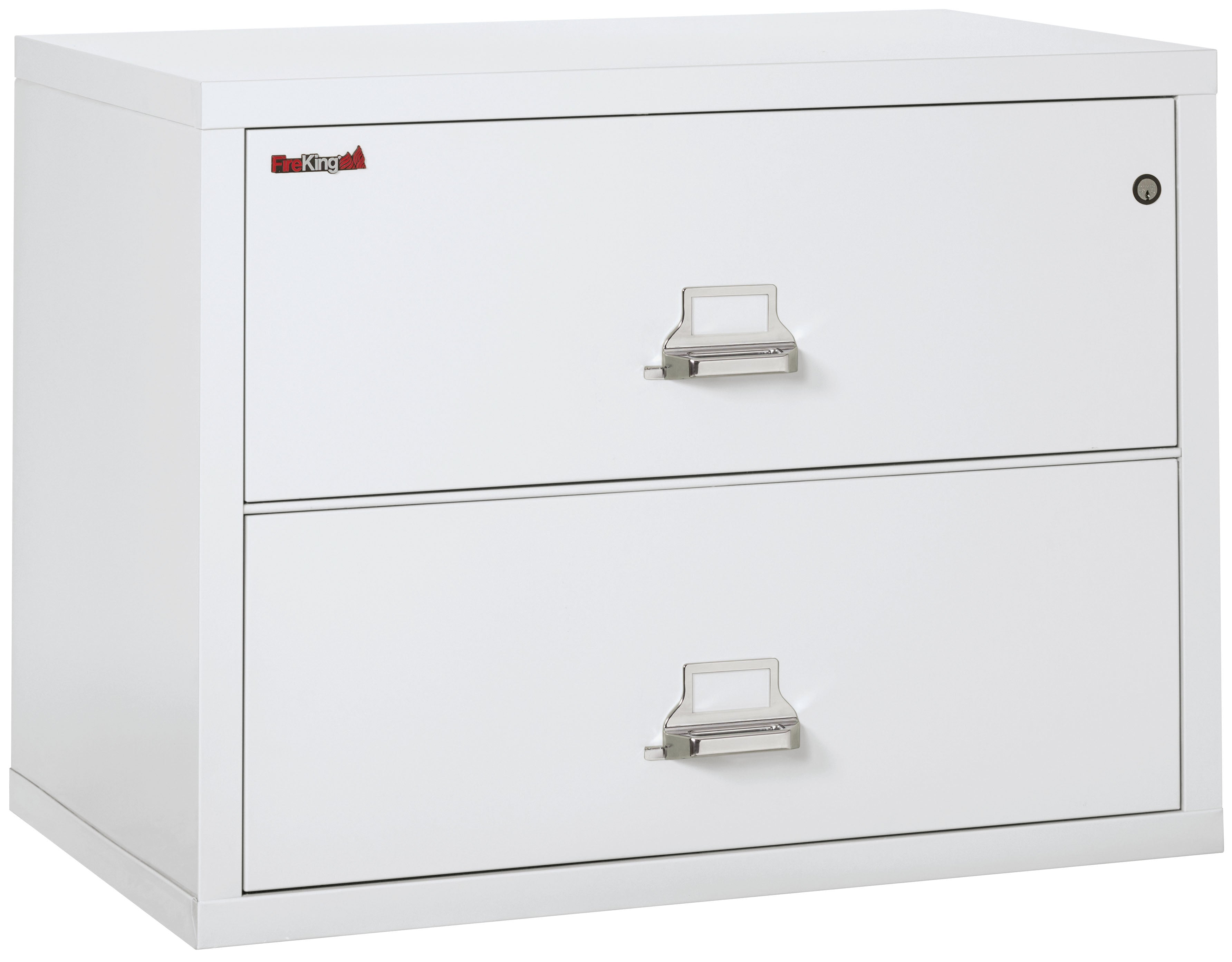 FireKing Classic Lateral File Cabinet - 1-Hour Fire-Rated & High Security - 2, 3, or 4 Drawers - Multiple Colors