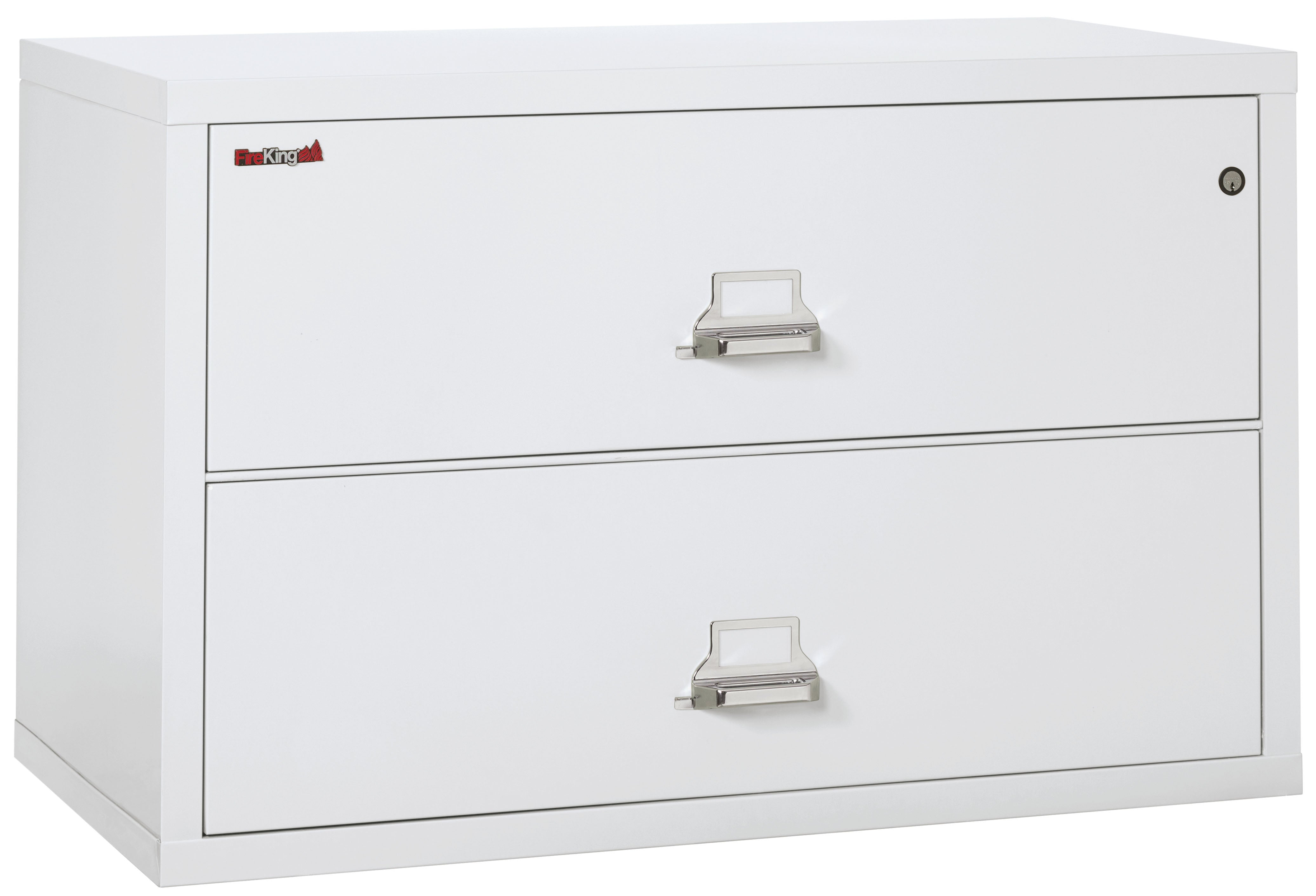 FireKing Classic Lateral File Cabinet - 1-Hour Fire-Rated & High Security - 2, 3, or 4 Drawers - Multiple Colors