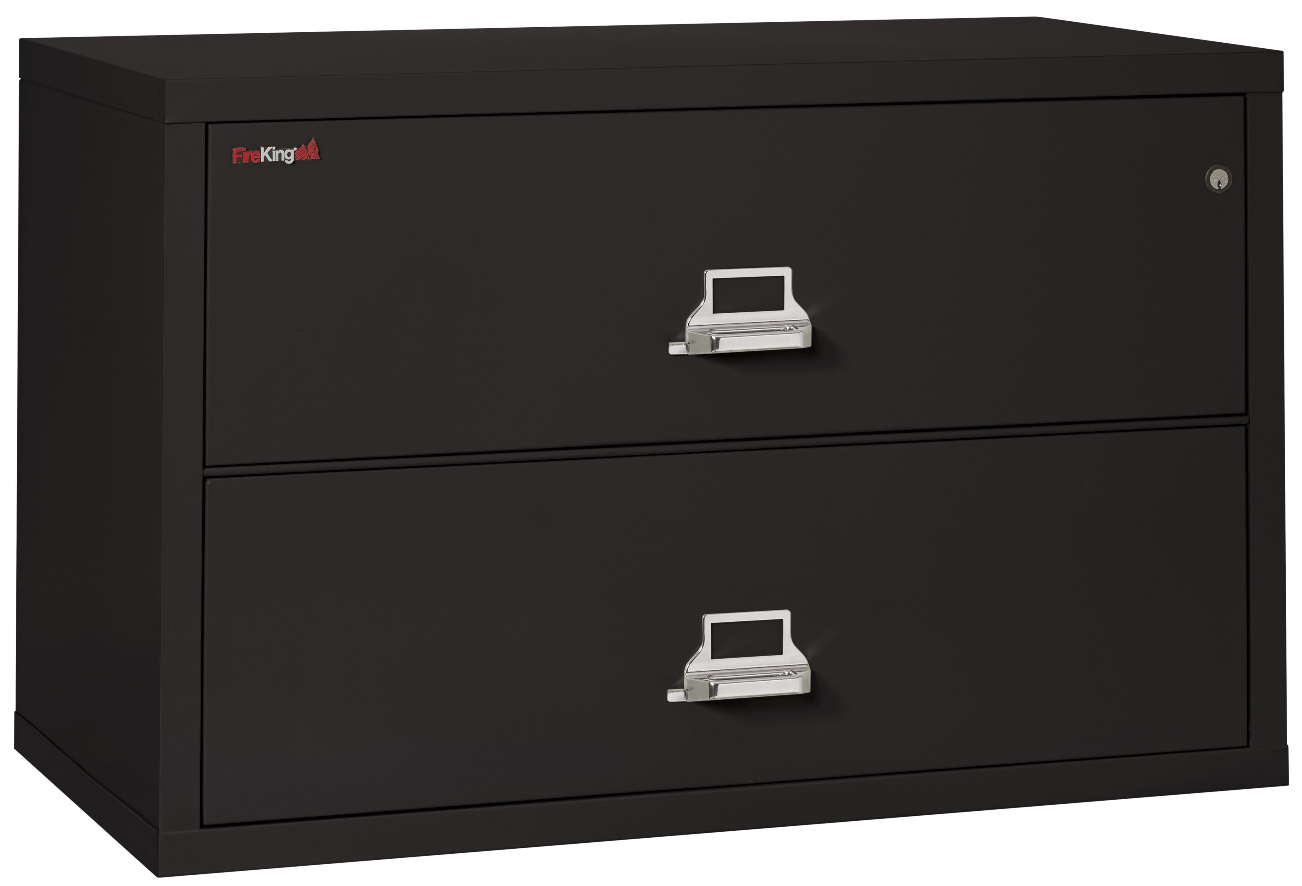 FireKing Classic Lateral File Cabinet - 1-Hour Fire-Rated & High Security - 2, 3, or 4 Drawers - Multiple Colors