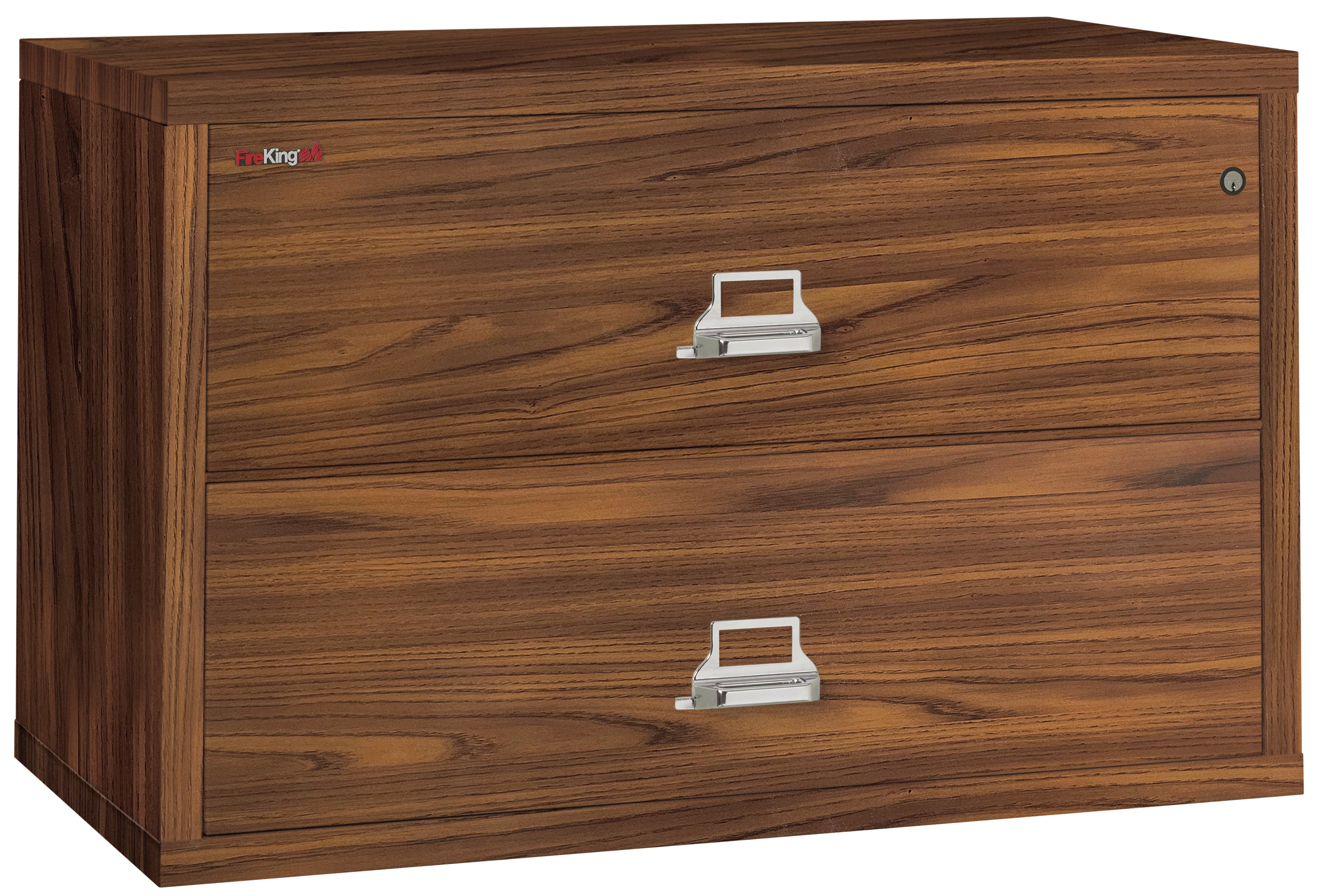 FireKing Classic Lateral File Cabinet - 1-Hour Fire-Rated & High Security - 2, 3, or 4 Drawers - Multiple Colors