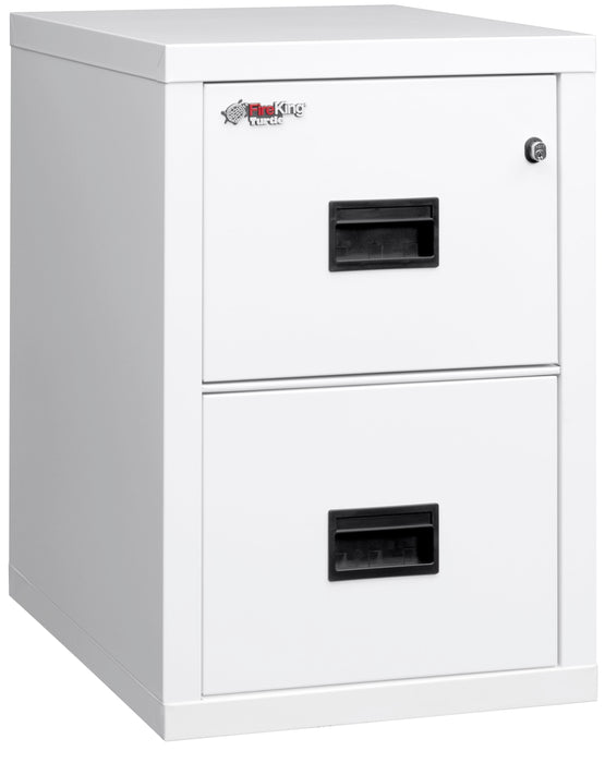 FireKing Turtle Series - Space Saving Vertical File Cabinet - 1-Hour Fire Rated - 2 or 4 Drawers - 3 Colors