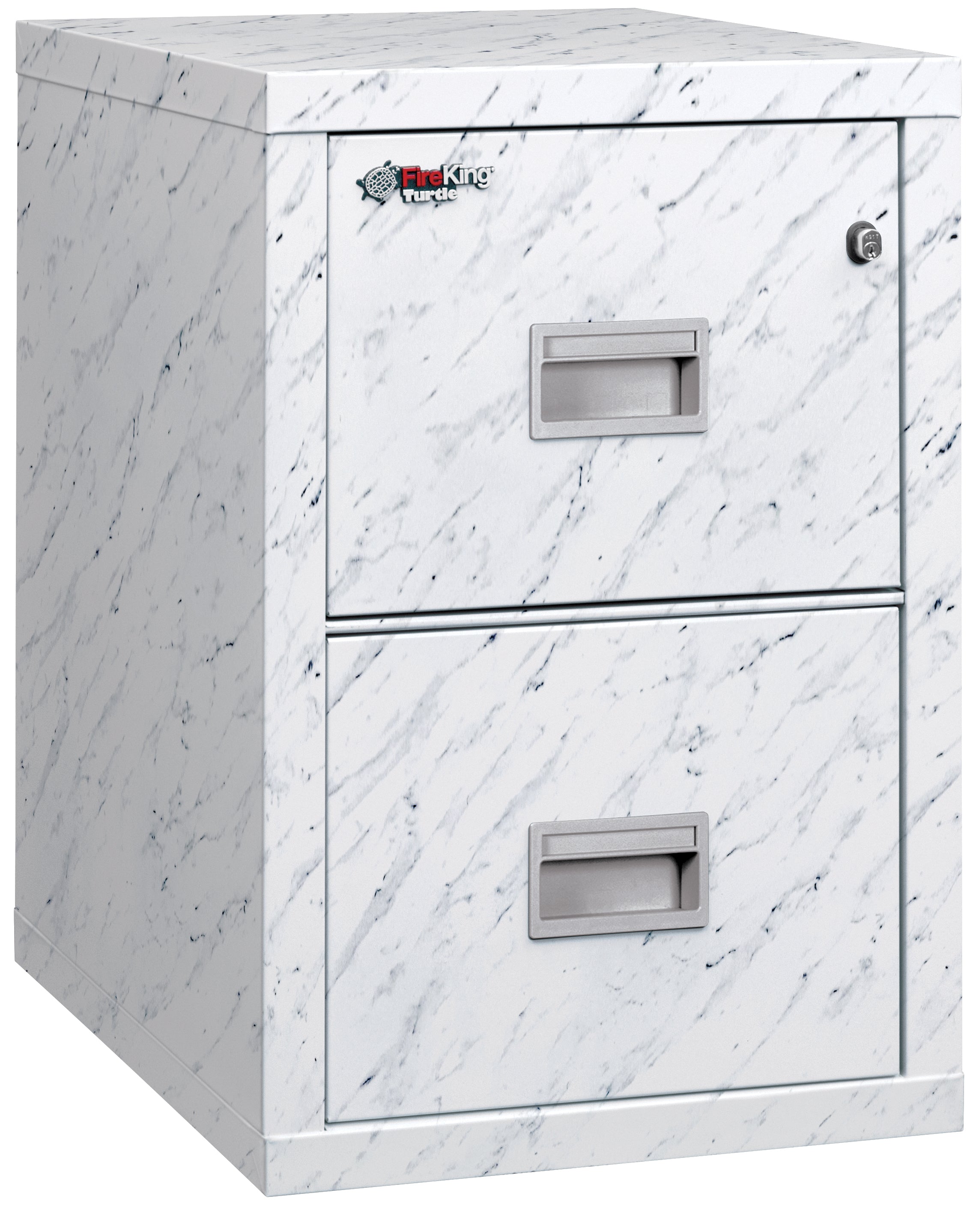 FireKing Turtle Series - Space Saving Vertical File Cabinet - 1-Hour Fire Rated - 2 or 4 Drawers - Multiple Colors
