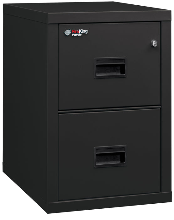 FireKing Turtle Series - Space Saving Vertical File Cabinet - 1-Hour Fire Rated - 2 or 4 Drawers - 3 Colors
