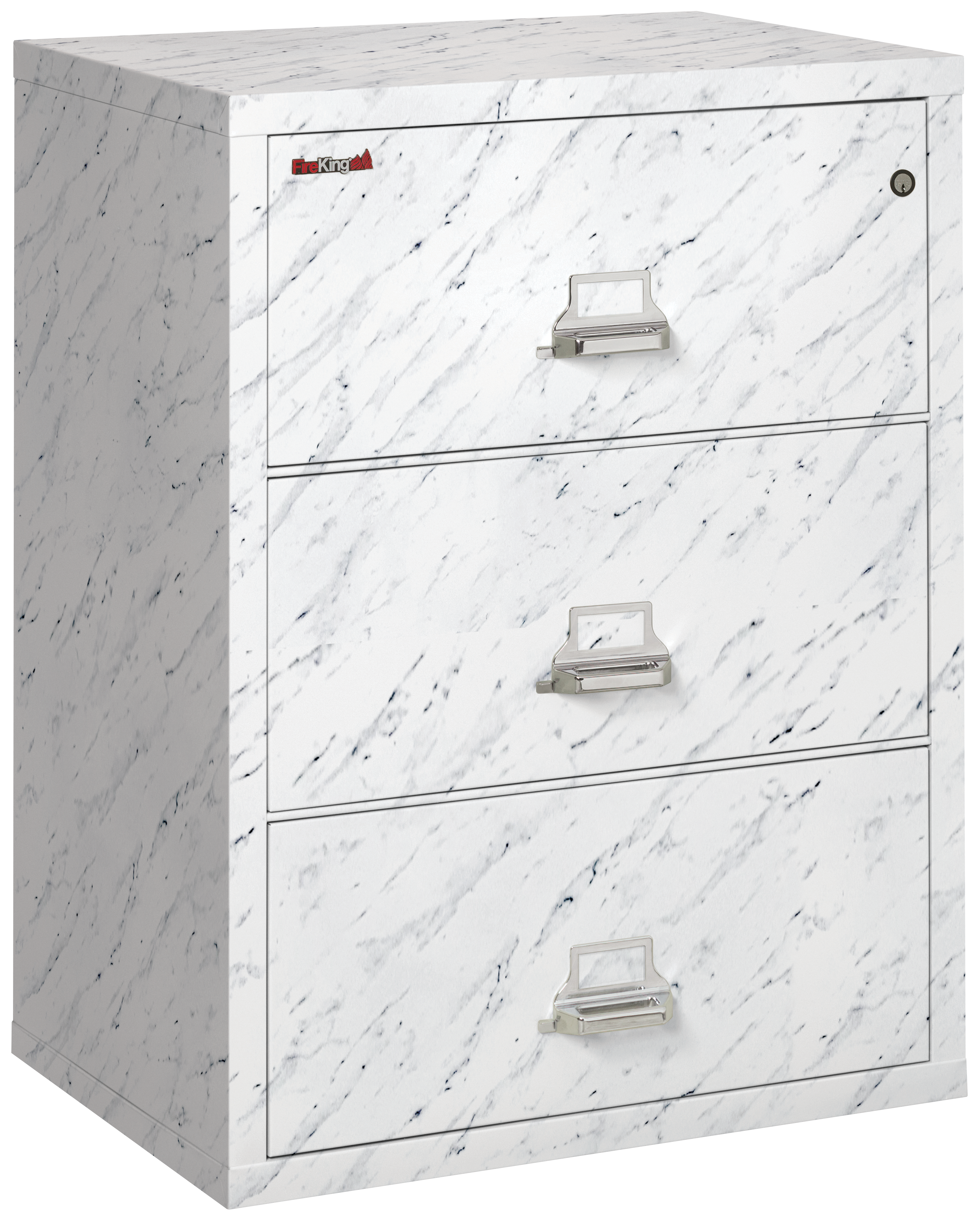FireKing Classic Lateral File Cabinet - 1-Hour Fire-Rated & High Security - 2, 3, or 4 Drawers - Multiple Colors