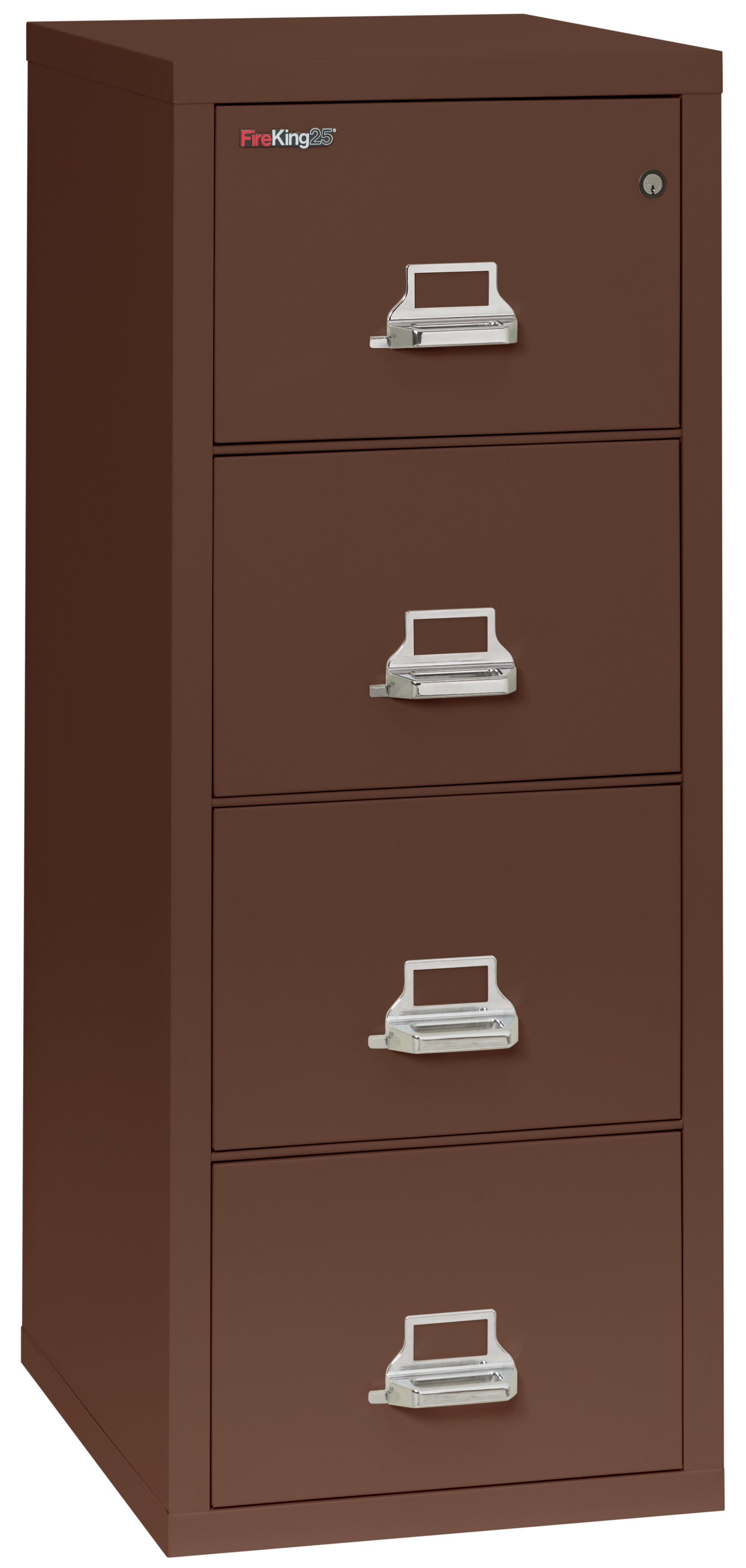 FireKing High Security - 25" Deep Vertical File Cabinet - 2 or 4 Drawers - Multiple Colors