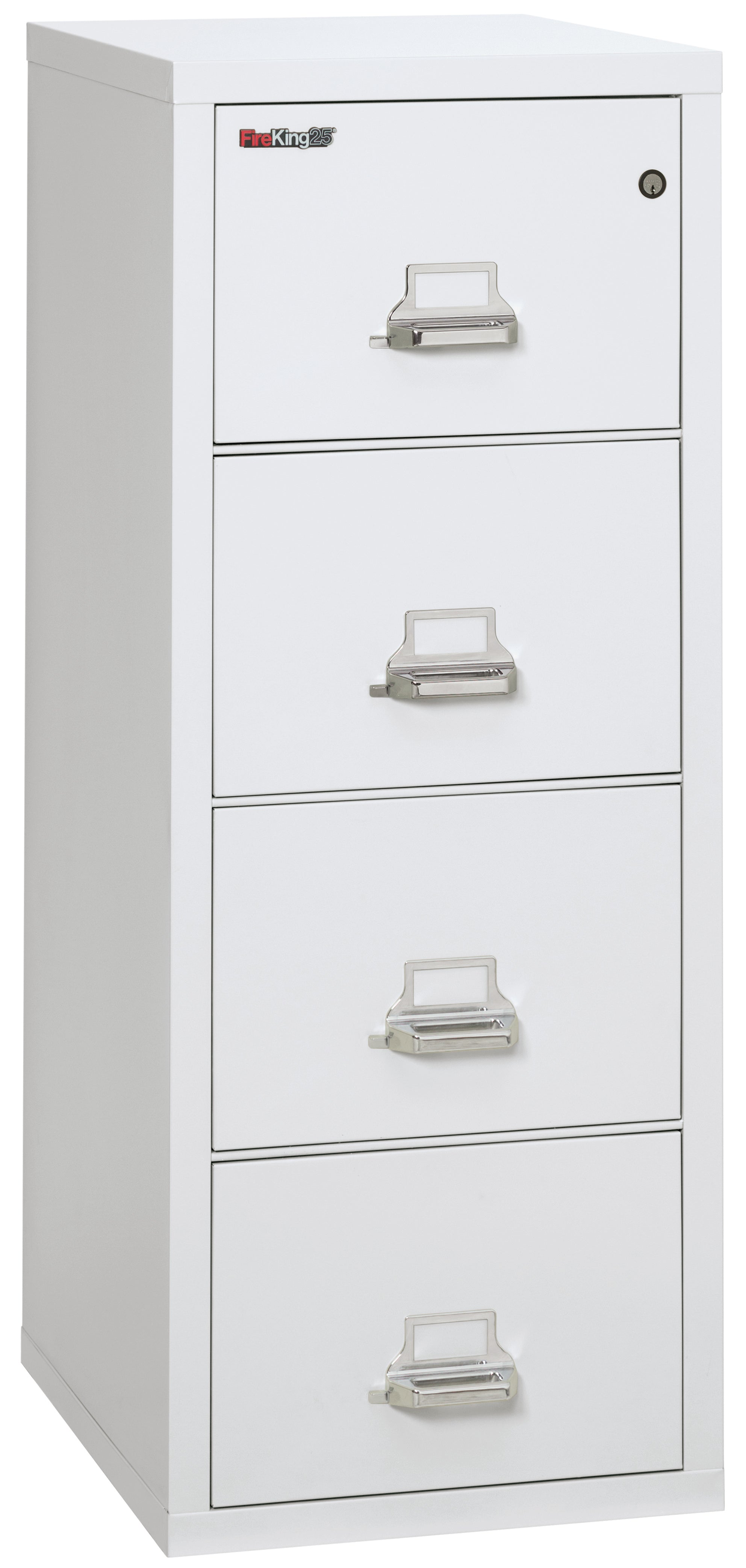 FireKing High Security - 25" Deep Vertical File Cabinet - 2 or 4 Drawers - Multiple Colors