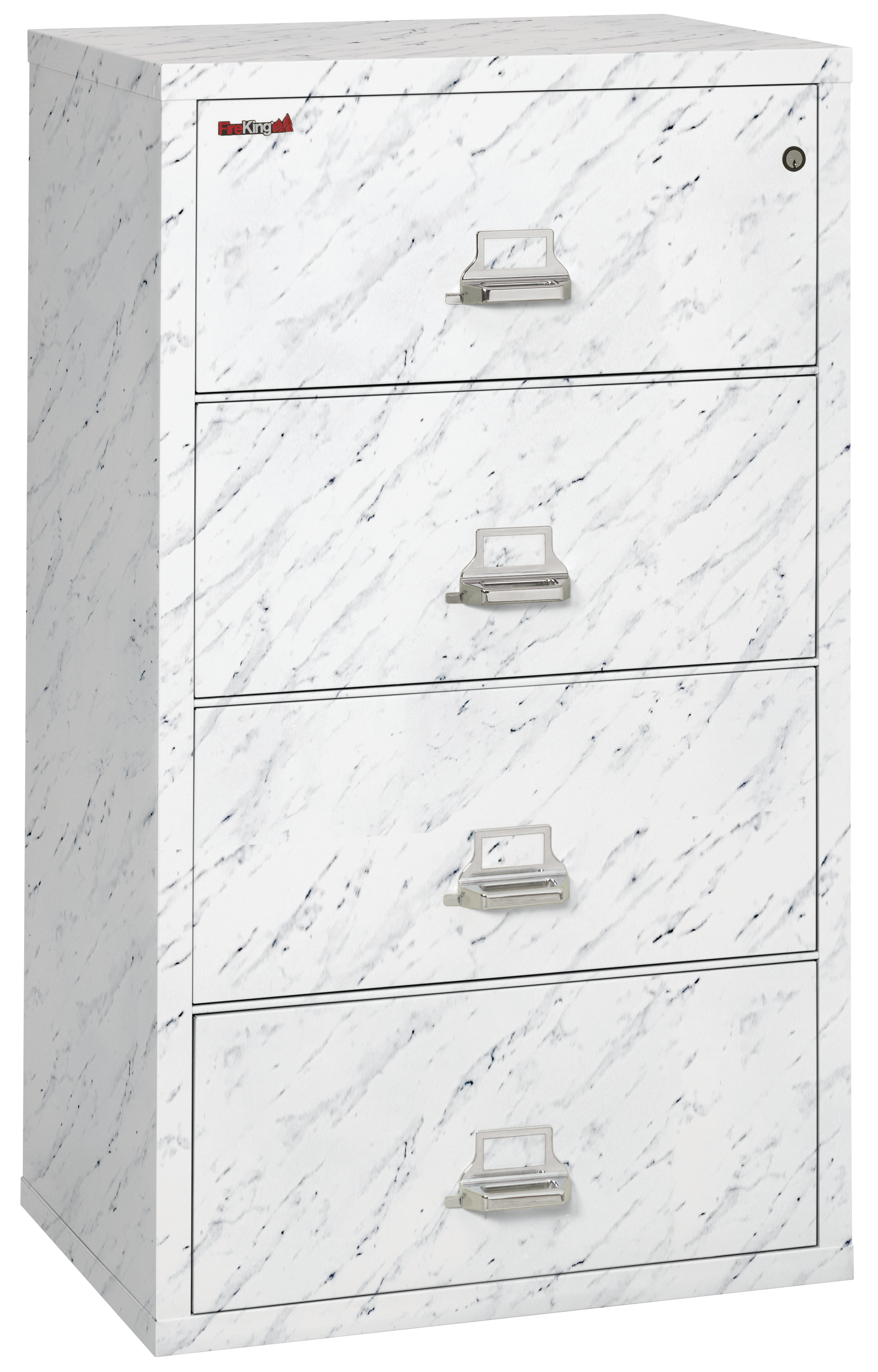 FireKing Classic Lateral File Cabinet - 1-Hour Fire-Rated & High Security - 2, 3, or 4 Drawers - Multiple Colors