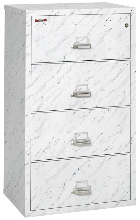 FireKing Designer Series Lateral File Cabinet - 1-Hour Fire-Rated & High Security - 2, 3, or 4 Drawers - 4 Colors