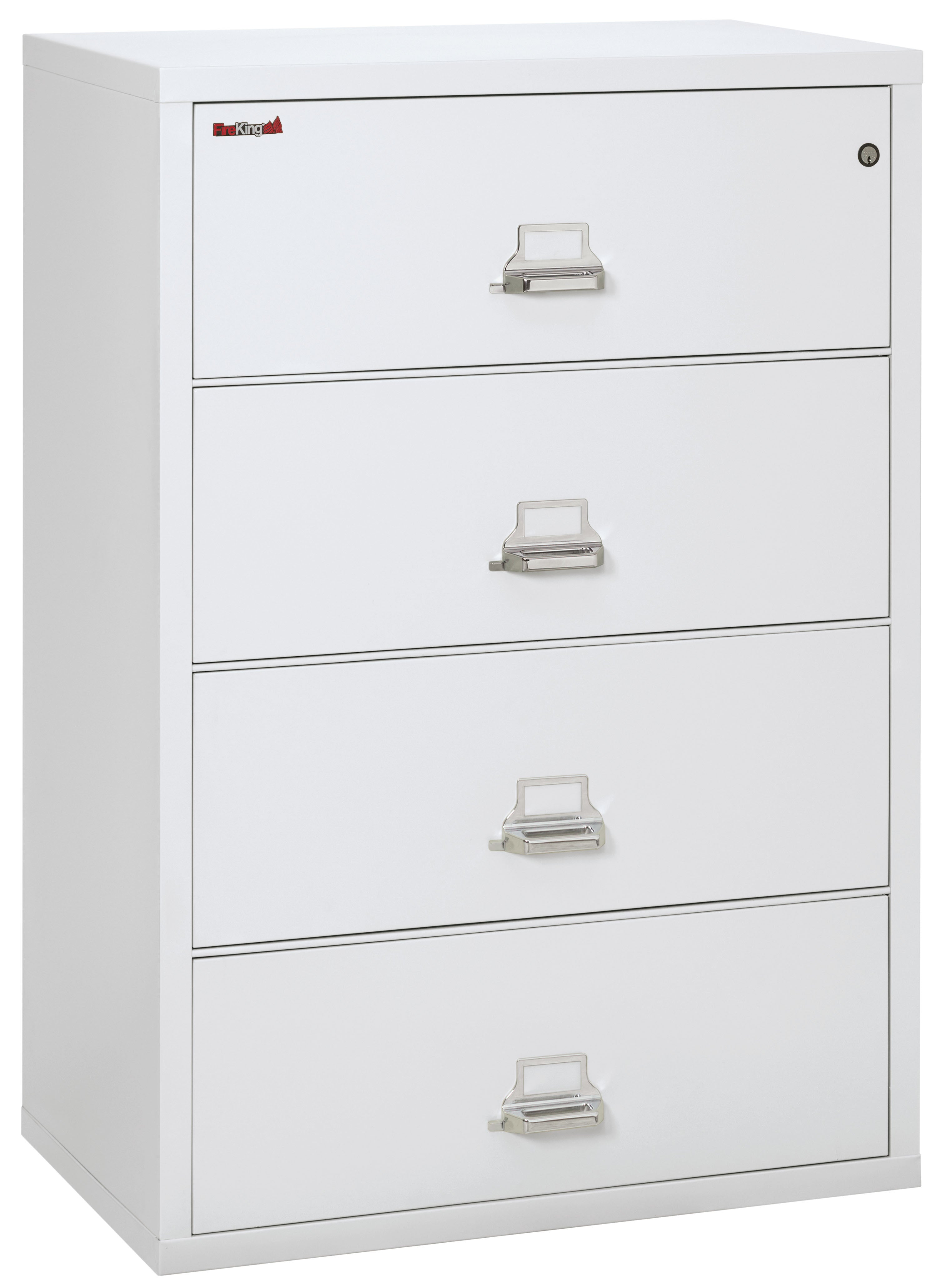 FireKing Classic Lateral File Cabinet - 1-Hour Fire-Rated & High Security - 2, 3, or 4 Drawers - Multiple Colors