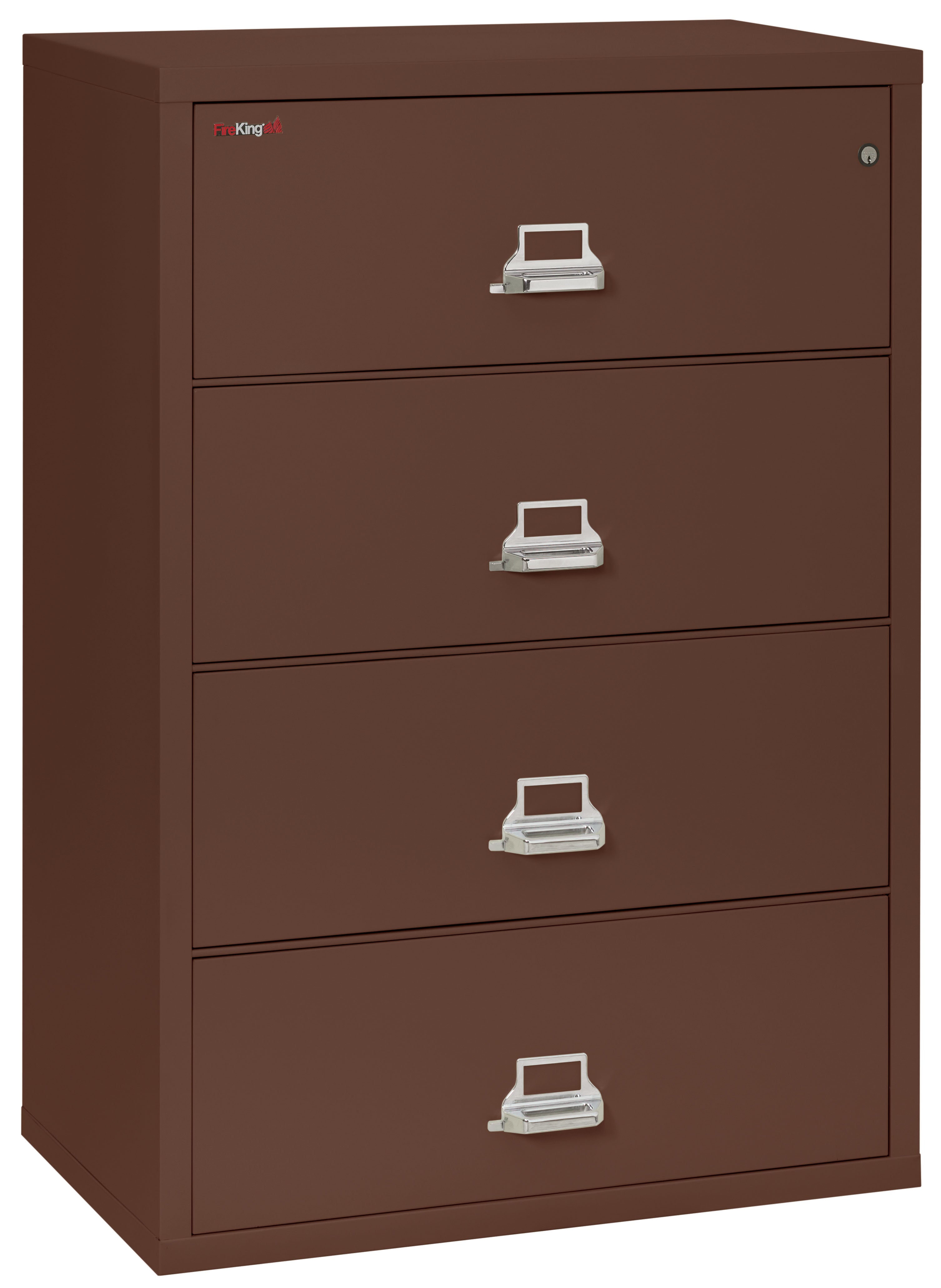 FireKing Classic Lateral File Cabinet - 1-Hour Fire-Rated & High Security - 2, 3, or 4 Drawers - Multiple Colors