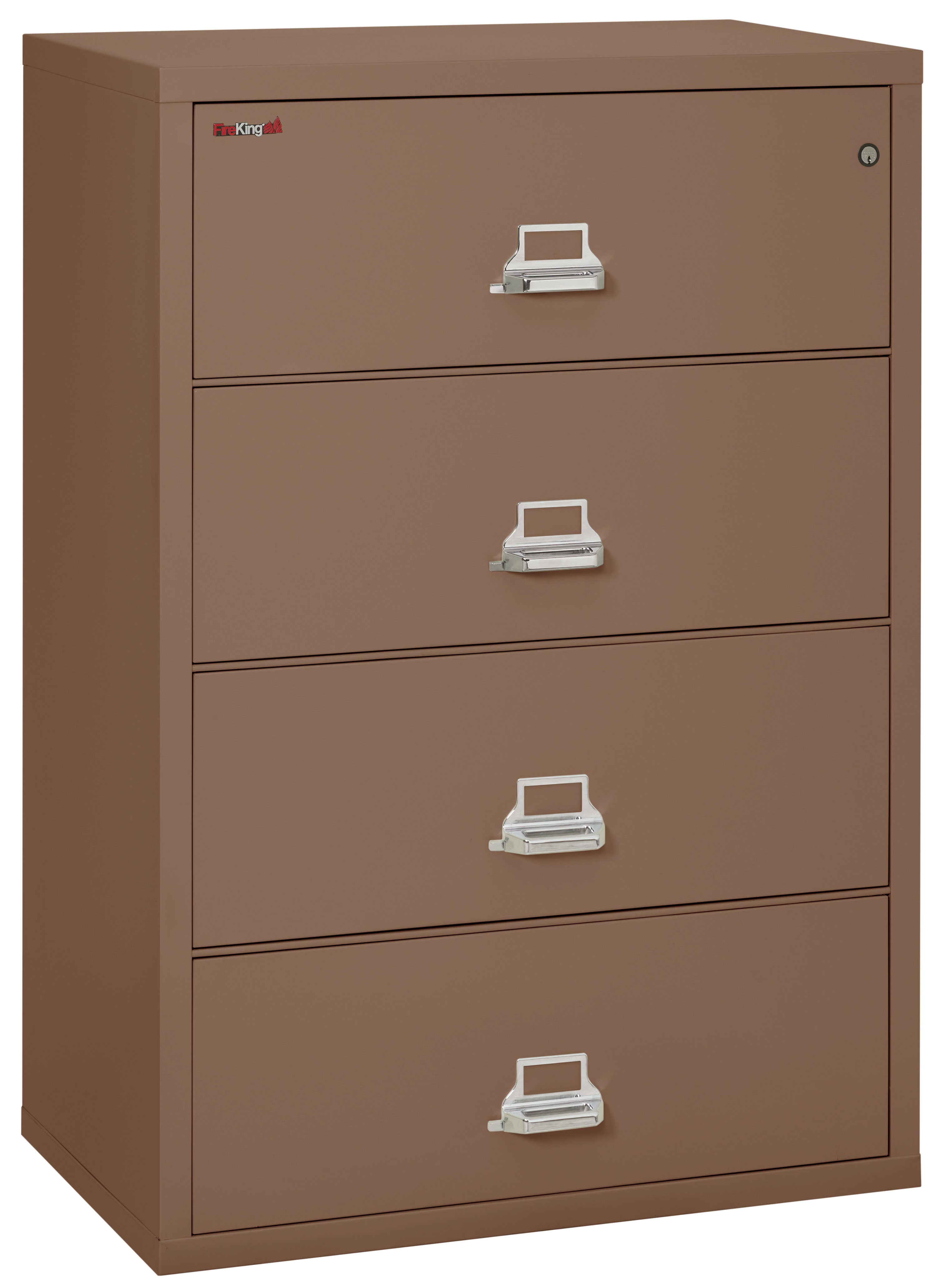 FireKing Classic Lateral File Cabinet - 1-Hour Fire-Rated & High Security - 2, 3, or 4 Drawers - Multiple Colors