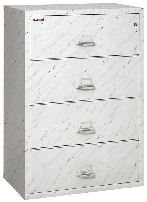 FireKing Designer Series Lateral File Cabinet - 1-Hour Fire-Rated & High Security - 2, 3, or 4 Drawers - 4 Colors