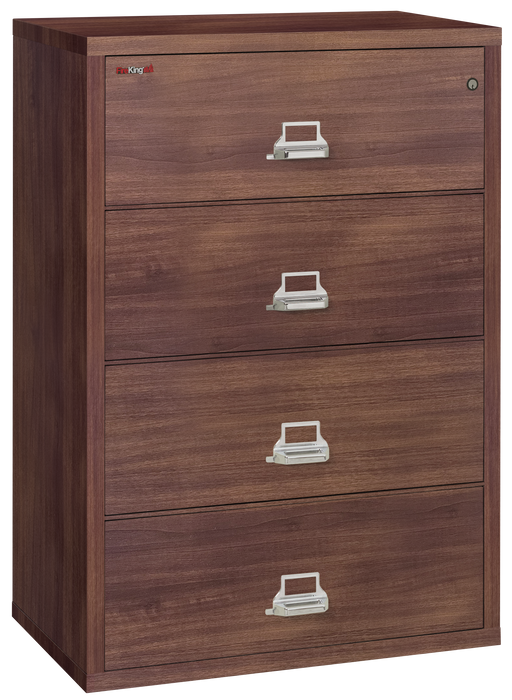 FireKing Designer Series Lateral File Cabinet - 1-Hour Fire-Rated & High Security - 2, 3, or 4 Drawers - 4 Colors