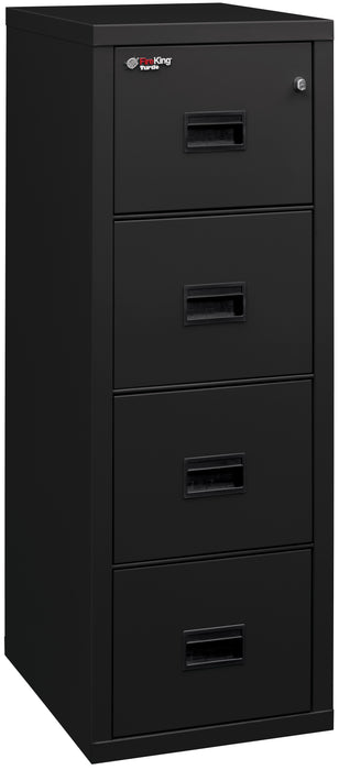 FireKing Turtle Series - Space Saving Vertical File Cabinet - 1-Hour Fire Rated - 2 or 4 Drawers - 3 Colors