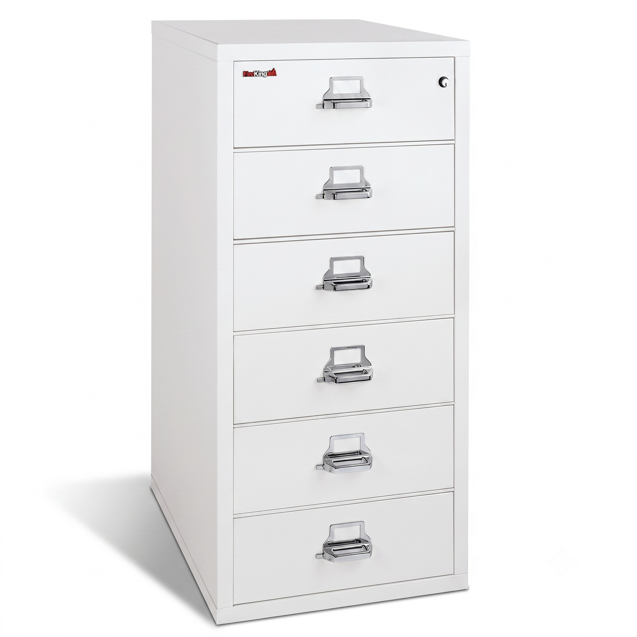 FireKing 1-Hour Fire Rated Card, Check, & Note File Cabinet - 4 or 6 Drawers - 11 Colors