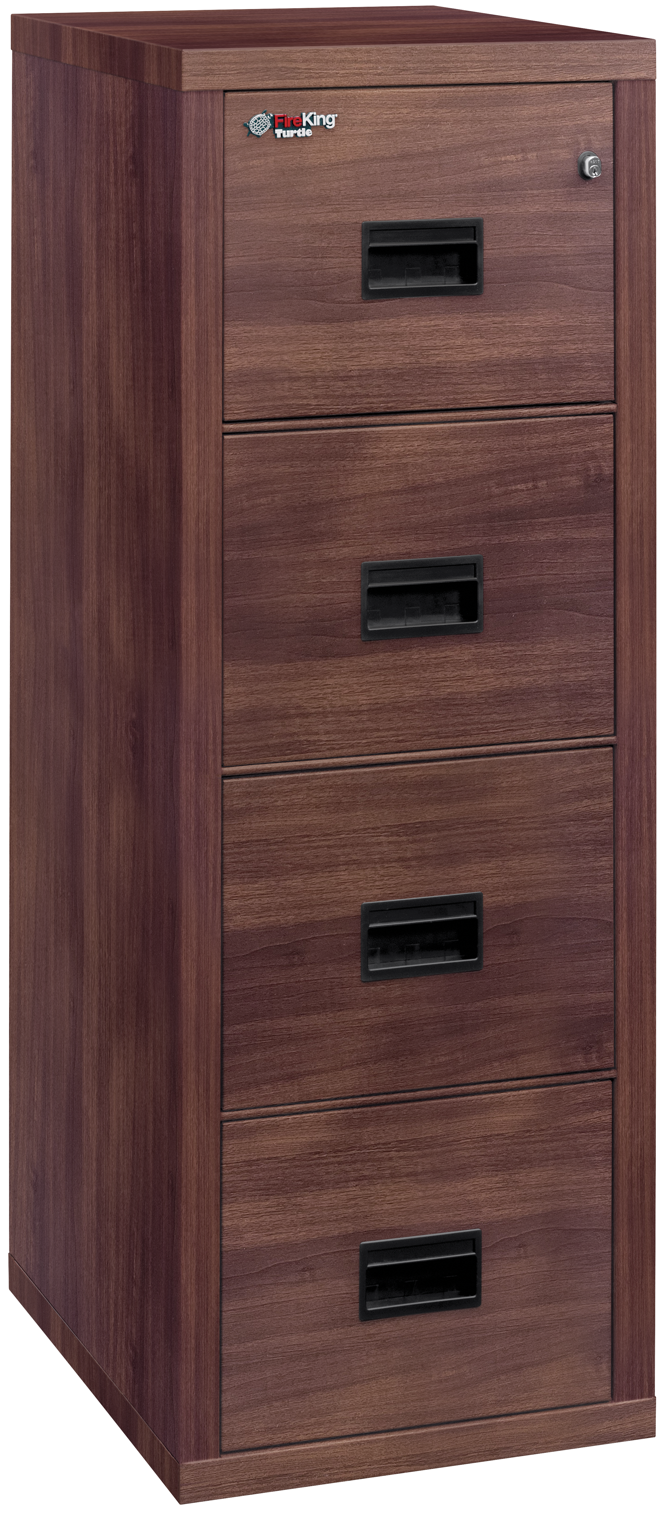 FireKing Turtle Series - Space Saving Vertical File Cabinet - 1-Hour Fire Rated - 2 or 4 Drawers - Multiple Colors