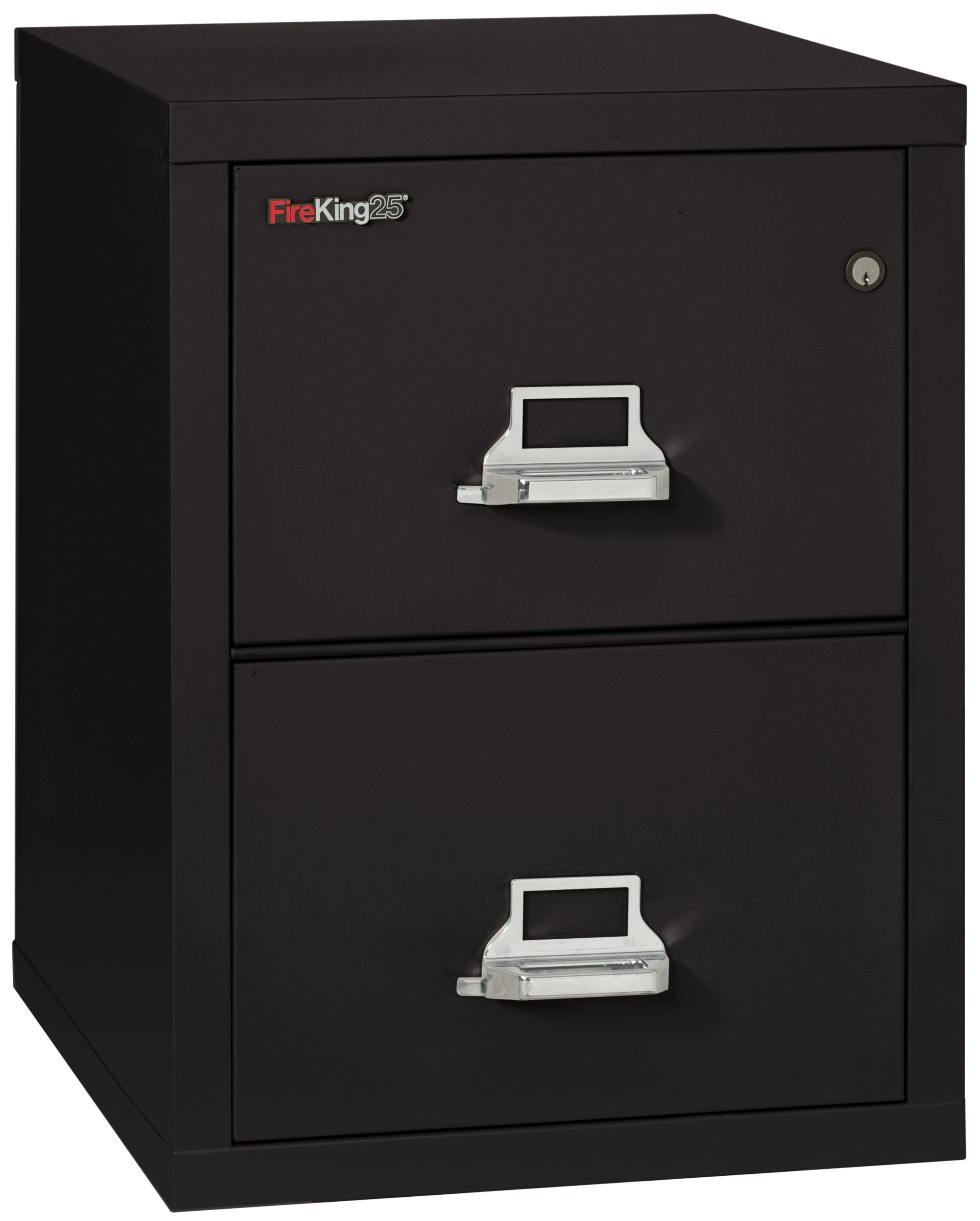 FireKing High Security - 25" Deep Vertical File Cabinet - 2 or 4 Drawers - Multiple Colors