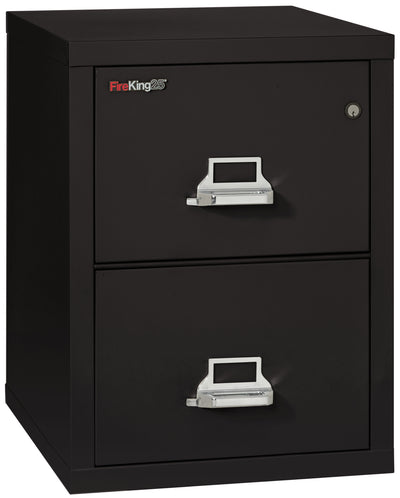 FireKing High Security - 25" Deep Vertical File Cabinet - 2 or 4 Drawers - Multiple Colors