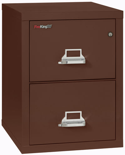 FireKing High Security - 25" Deep Vertical File Cabinet - 2 or 4 Drawers - Multiple Colors