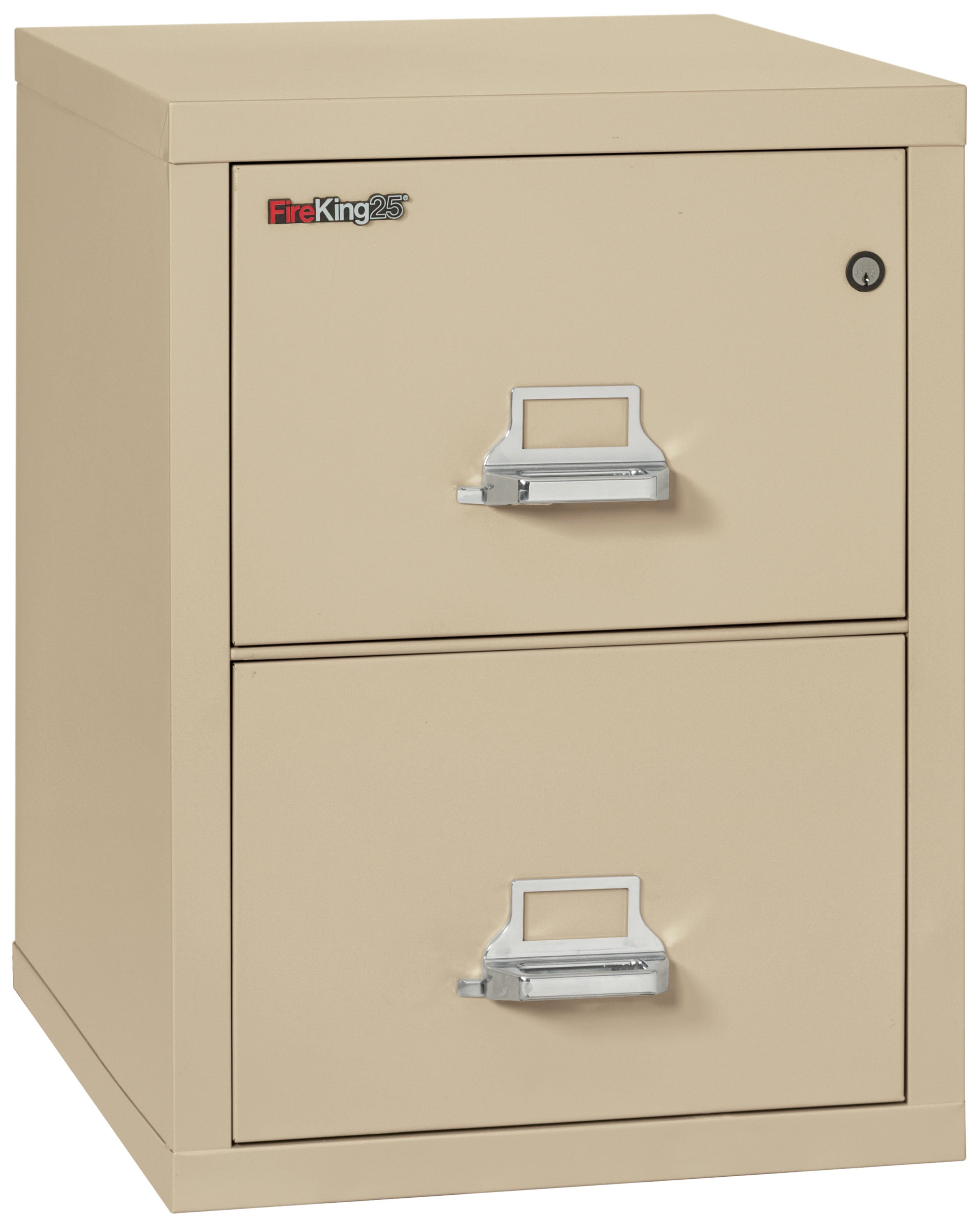 FireKing High Security - 25" Deep Vertical File Cabinet - 2 or 4 Drawers - Multiple Colors