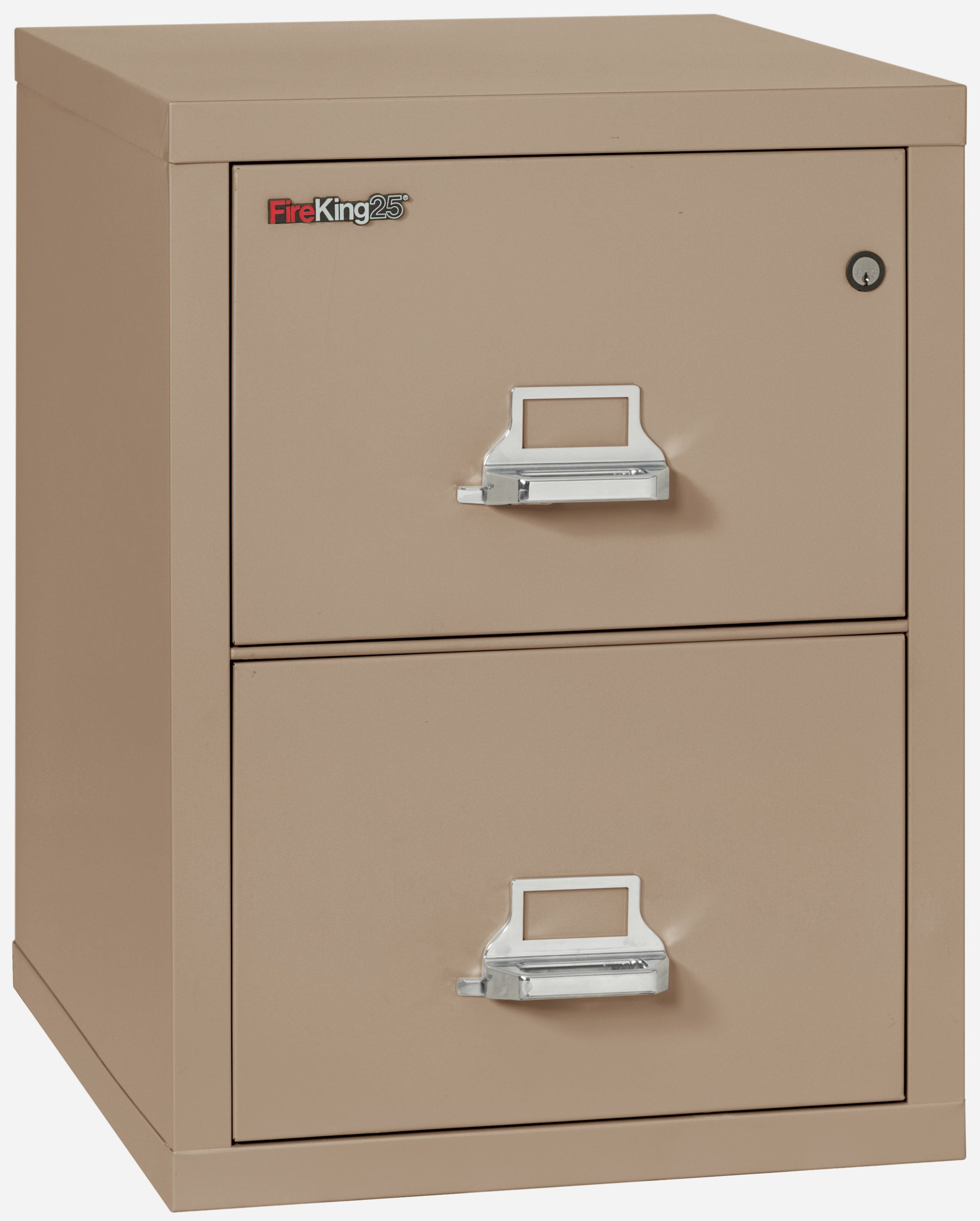 FireKing High Security - 25" Deep Vertical File Cabinet - 2 or 4 Drawers - Multiple Colors