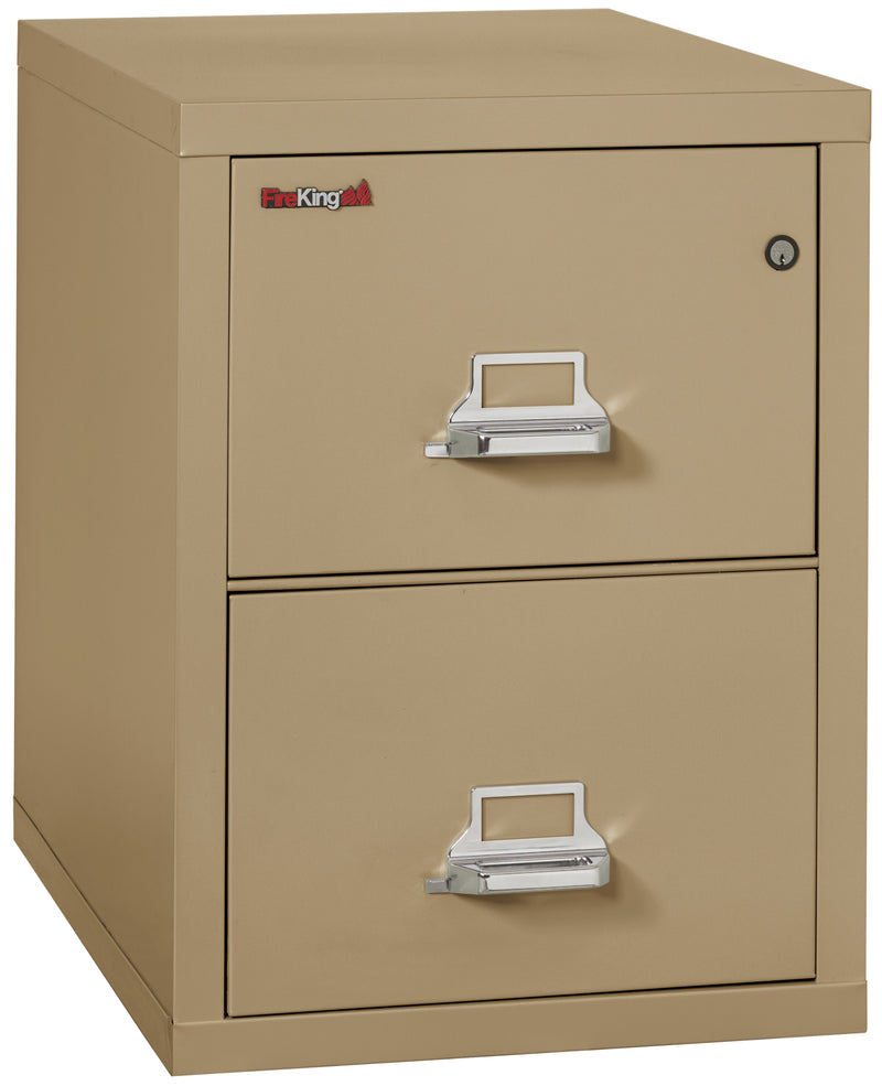 FireKing Classic 31" Vertical File Cabinet - 1-Hour Fire-Rated & High Security - 2, 3, or 4 Drawers - 11 Colors