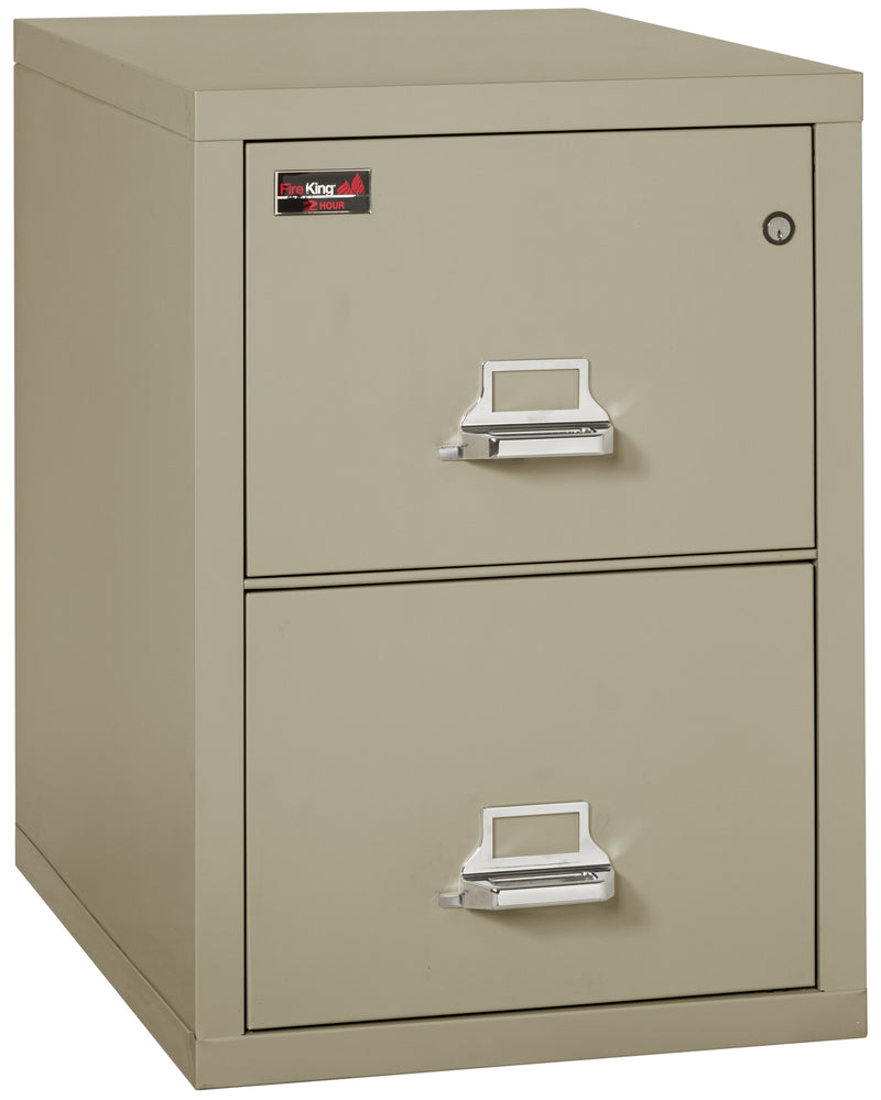 FireKing 2-Hour Fire-Rated Vertical File Cabinet - 2, 3, or 4 Drawers - 11 Colors