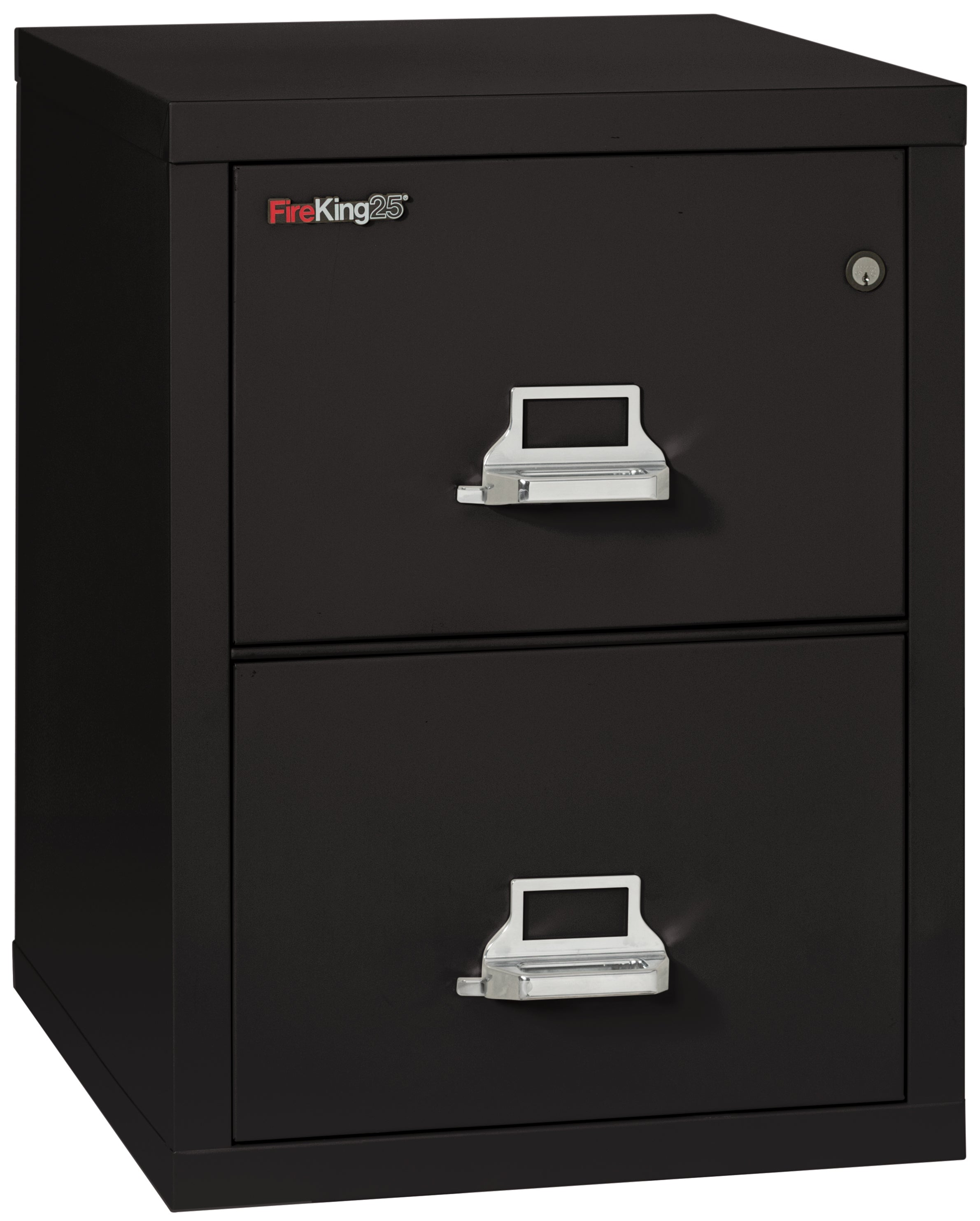 FireKing High Security - 25" Deep Vertical File Cabinet - 2 or 4 Drawers - Multiple Colors