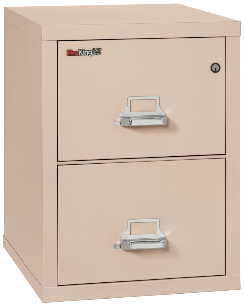 FireKing High Security - 25" Deep Vertical File Cabinet - 2 or 4 Drawers - 11 Colors