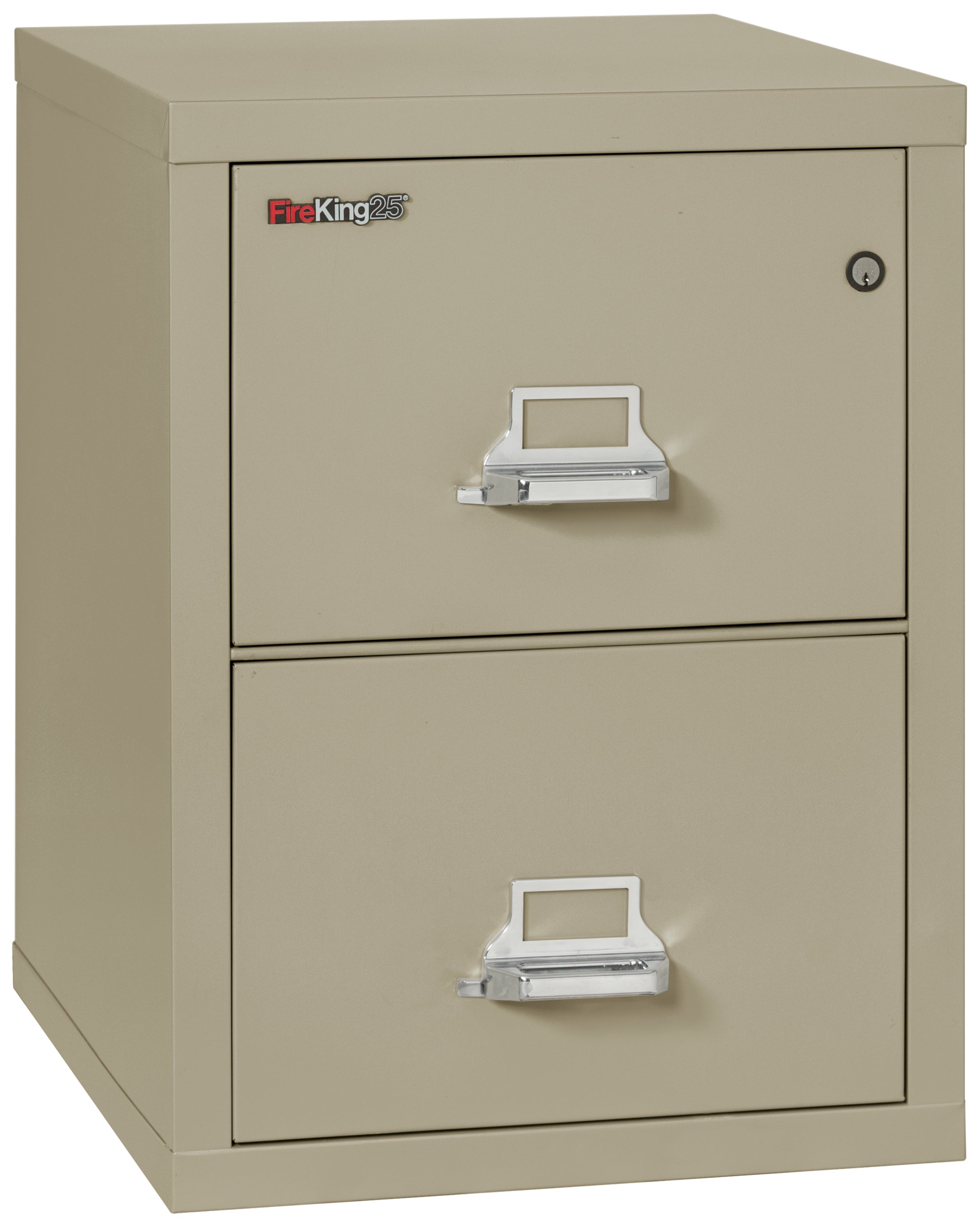 FireKing High Security - 25" Deep Vertical File Cabinet - 2 or 4 Drawers - Multiple Colors