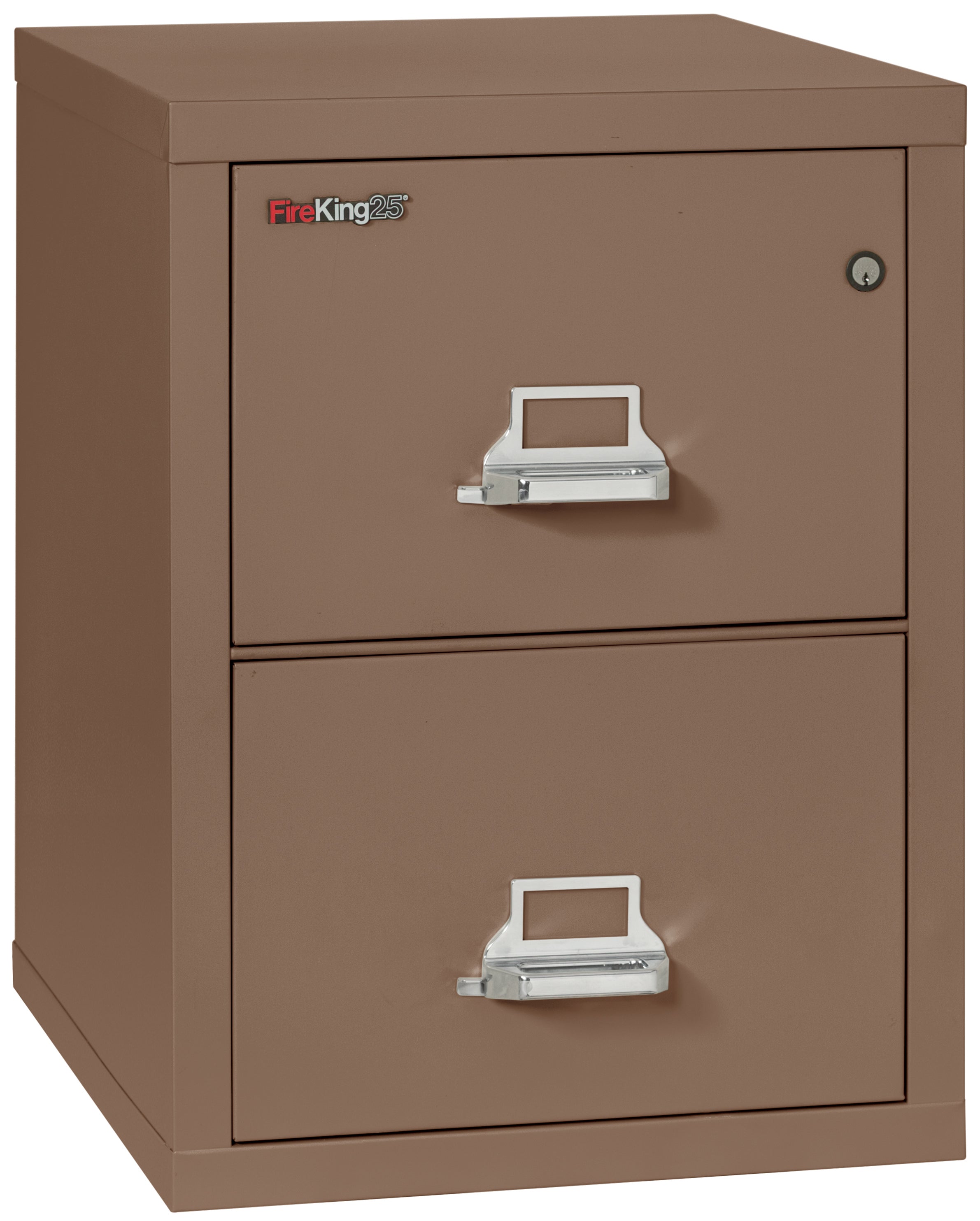 FireKing High Security - 25" Deep Vertical File Cabinet - 2 or 4 Drawers - Multiple Colors
