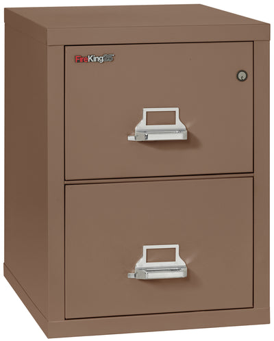 FireKing High Security - 25" Deep Vertical File Cabinet - 2 or 4 Drawers - Multiple Colors