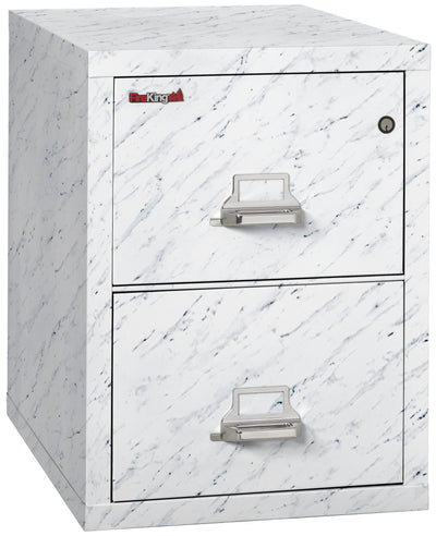 FireKing High Security - 25" Deep Vertical File Cabinet - 2 or 4 Drawers - Multiple Colors