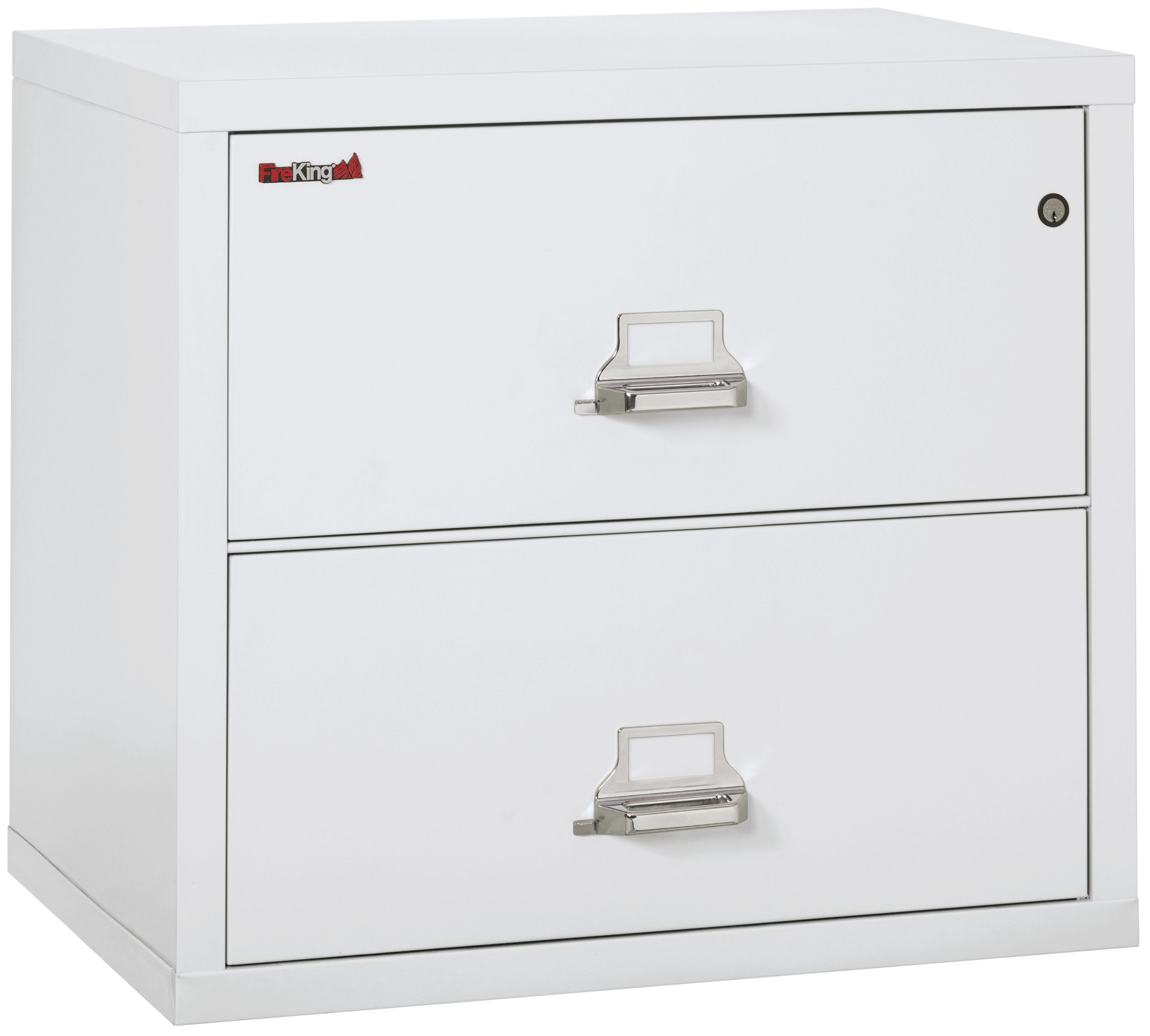 FireKing Classic Lateral File Cabinet - 1-Hour Fire-Rated & High Security - 2, 3, or 4 Drawers - Multiple Colors