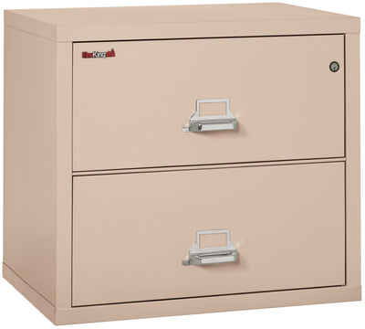 FireKing Classic Lateral File Cabinet - 1-Hour Fire-Rated & High Security - 2, 3, or 4 Drawers - Multiple Colors