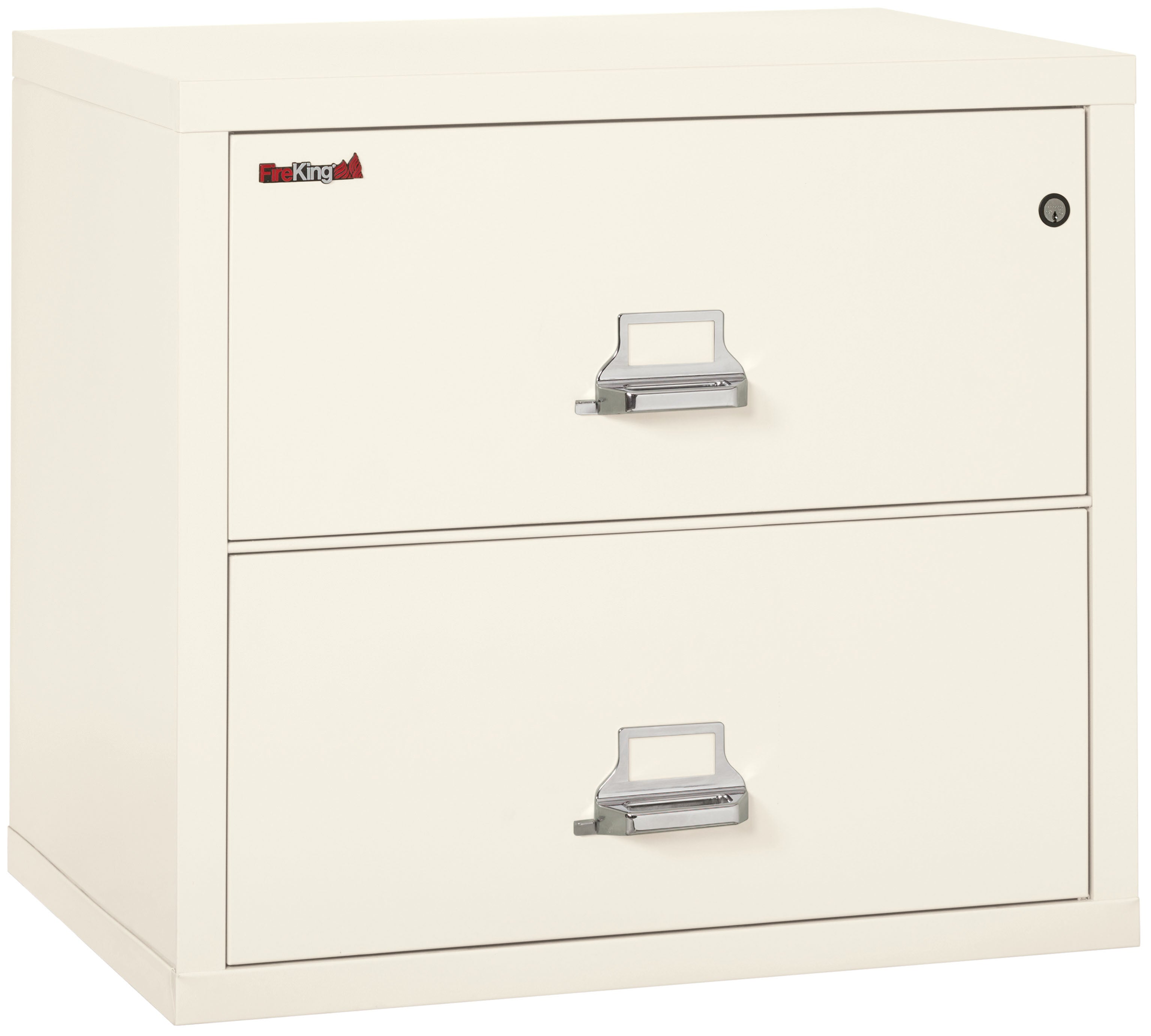 FireKing Classic Lateral File Cabinet - 1-Hour Fire-Rated & High Security - 2, 3, or 4 Drawers - Multiple Colors