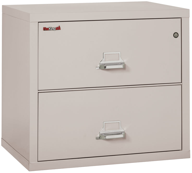 FireKing Classic Lateral File Cabinet - 1-Hour Fire-Rated & High Security - 2, 3, or 4 Drawers - 11 Colors