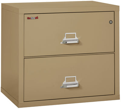FireKing Classic Lateral File Cabinet - 1-Hour Fire-Rated & High Security - 2, 3, or 4 Drawers - Multiple Colors