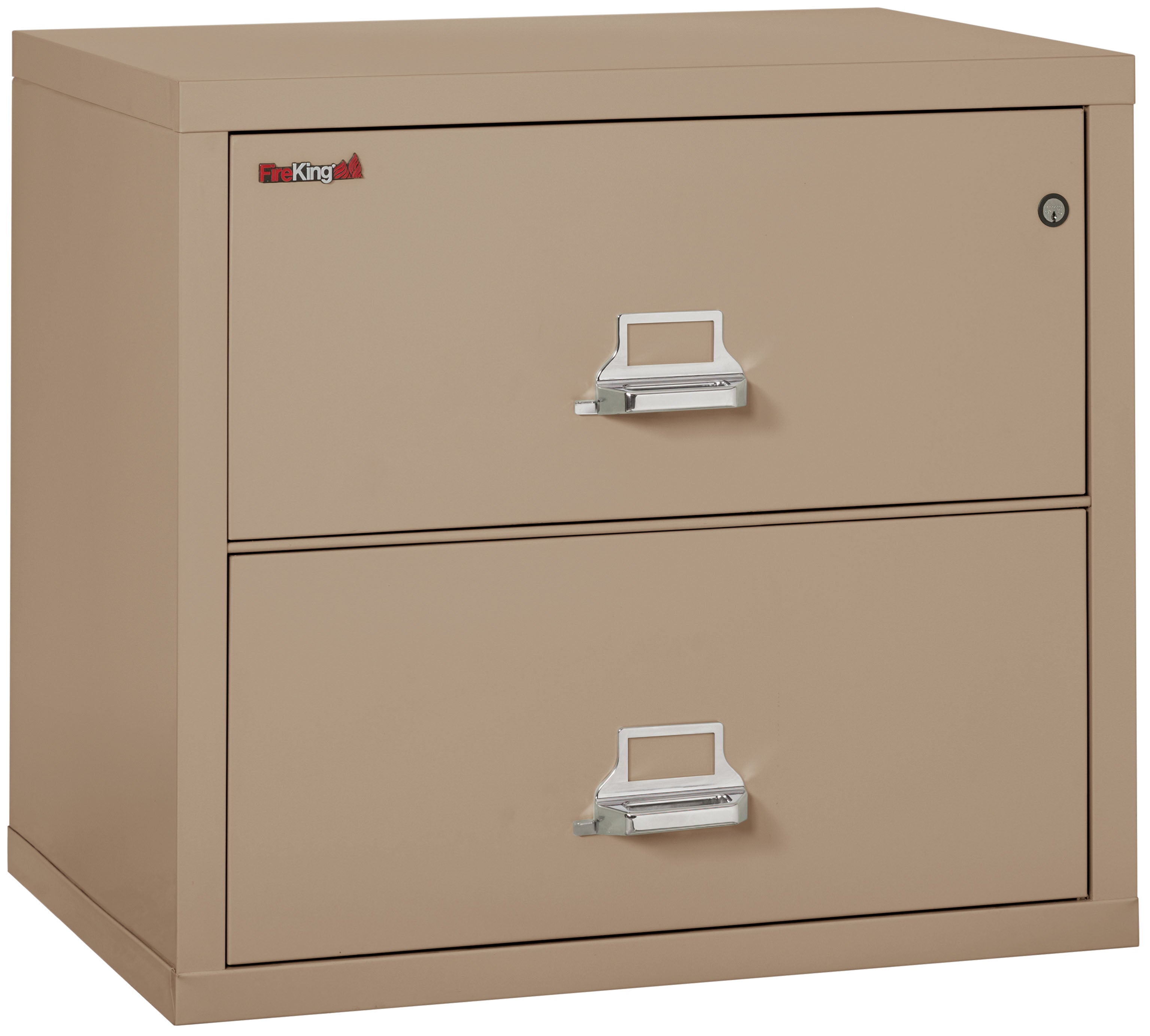 FireKing Classic Lateral File Cabinet - 1-Hour Fire-Rated & High Security - 2, 3, or 4 Drawers - Multiple Colors