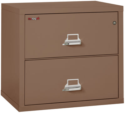 FireKing Classic Lateral File Cabinet - 1-Hour Fire-Rated & High Security - 2, 3, or 4 Drawers - Multiple Colors