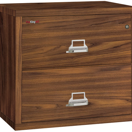 FireKing Designer Series Lateral File Cabinet - 1-Hour Fire-Rated & High Security - 2, 3, or 4 Drawers - 4 Colors