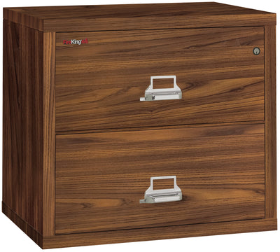 FireKing Classic Lateral File Cabinet - 1-Hour Fire-Rated & High Security - 2, 3, or 4 Drawers - Multiple Colors